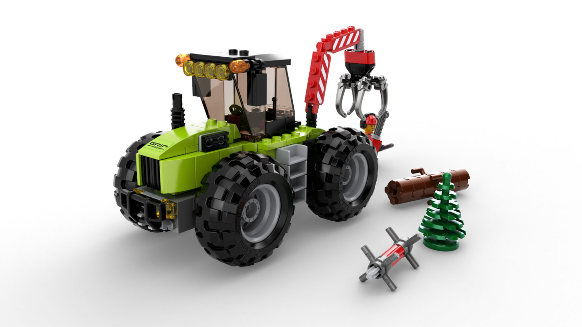 LEGO 60181 Forest Tractor 5702016077506 BRICKshop LEGO en DUPLO specialist