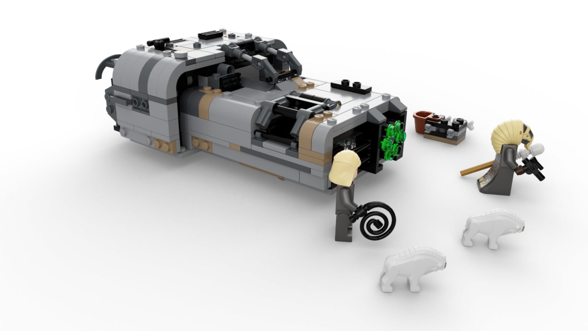 Lego Minifigures Lego Moloch LEGO 75210 Moloch's Landspeeder