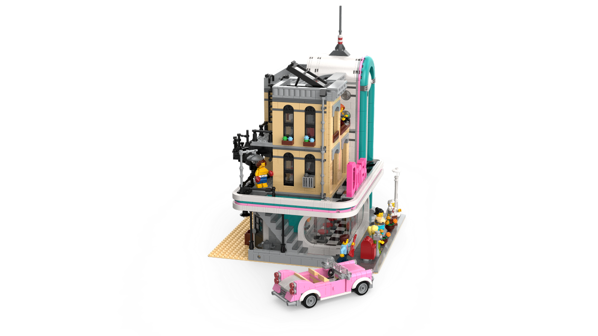 LEGO 10260 Downtown Diner 5702016111842 BRICKshop LEGO en