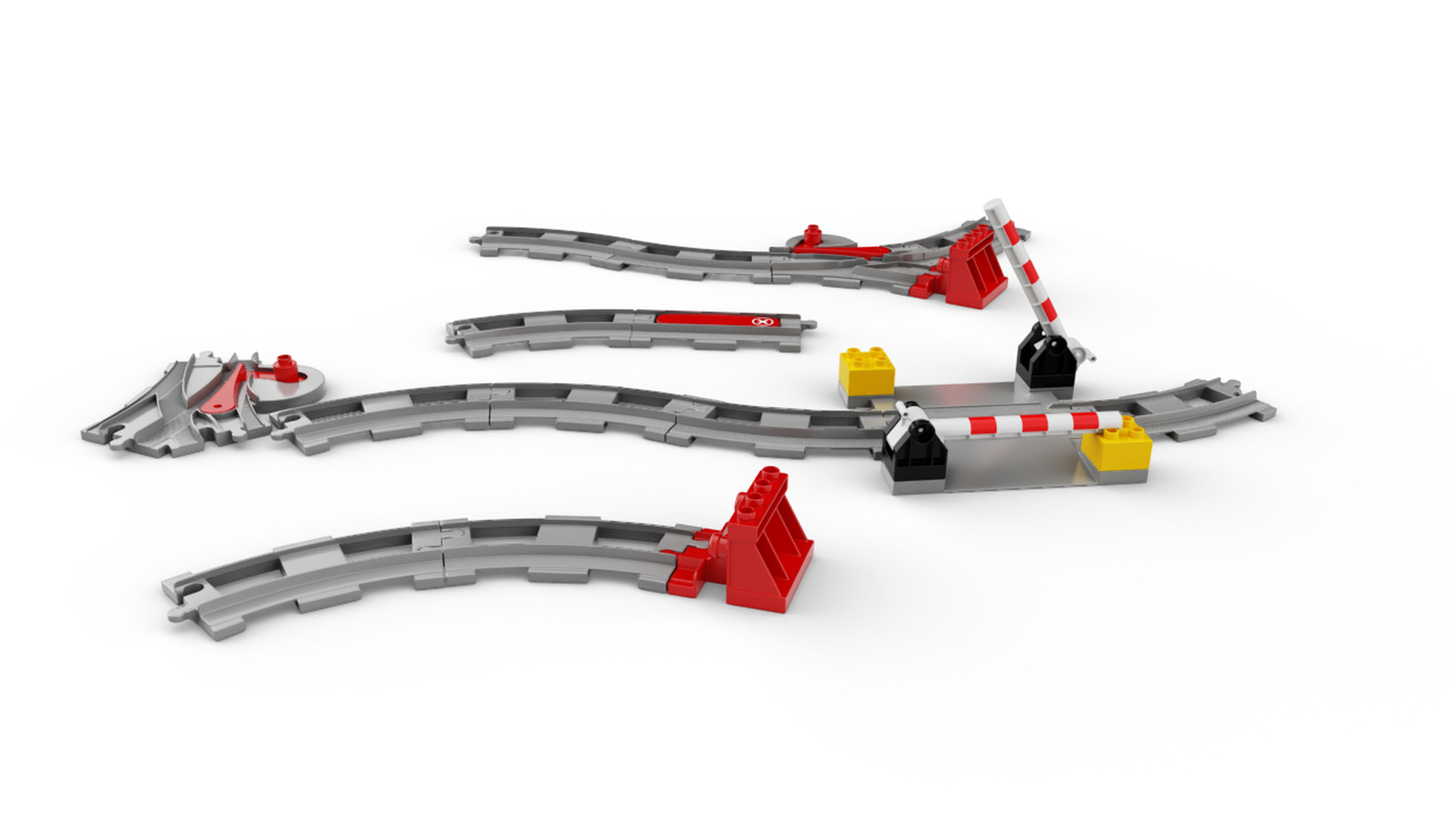  LEGO DUPLO Town Train Tracks Expansion Set 10882