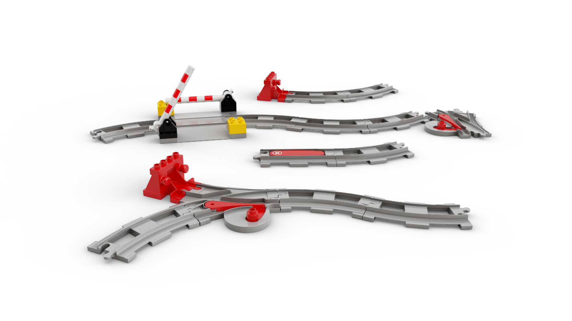 LEGO DUPLO Les rails du train - 10882