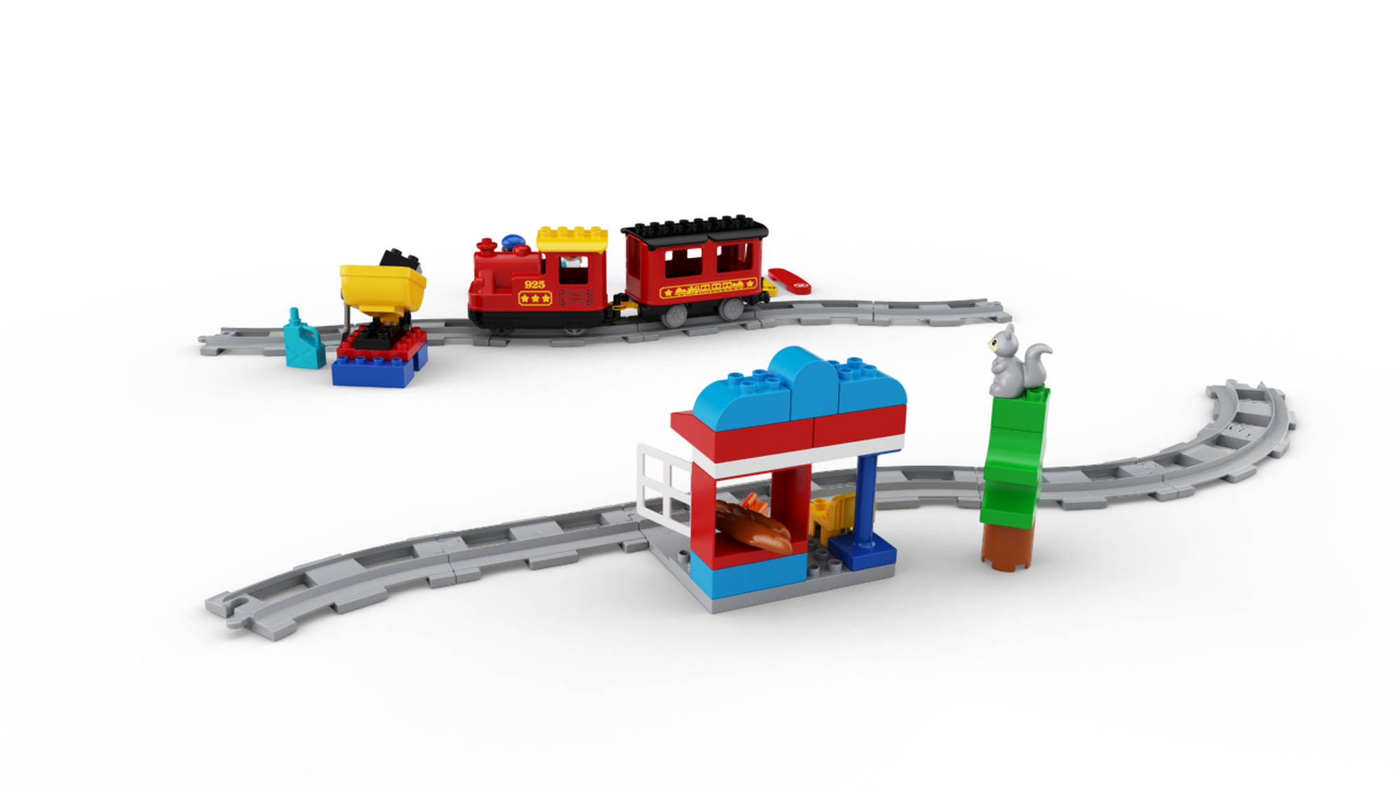 Tren a vapor Lego 10874
