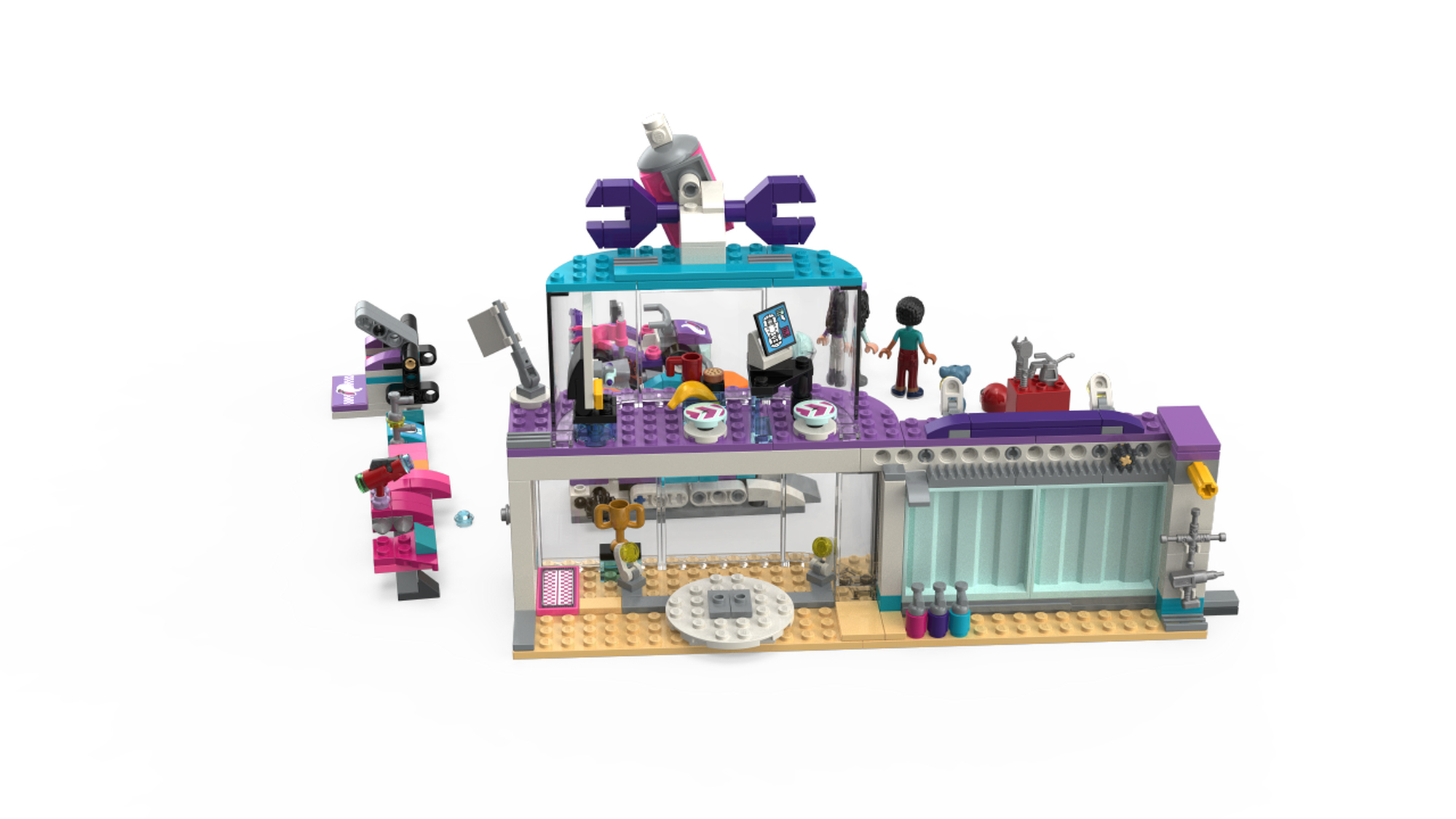 Lego friends creative tuning shop online