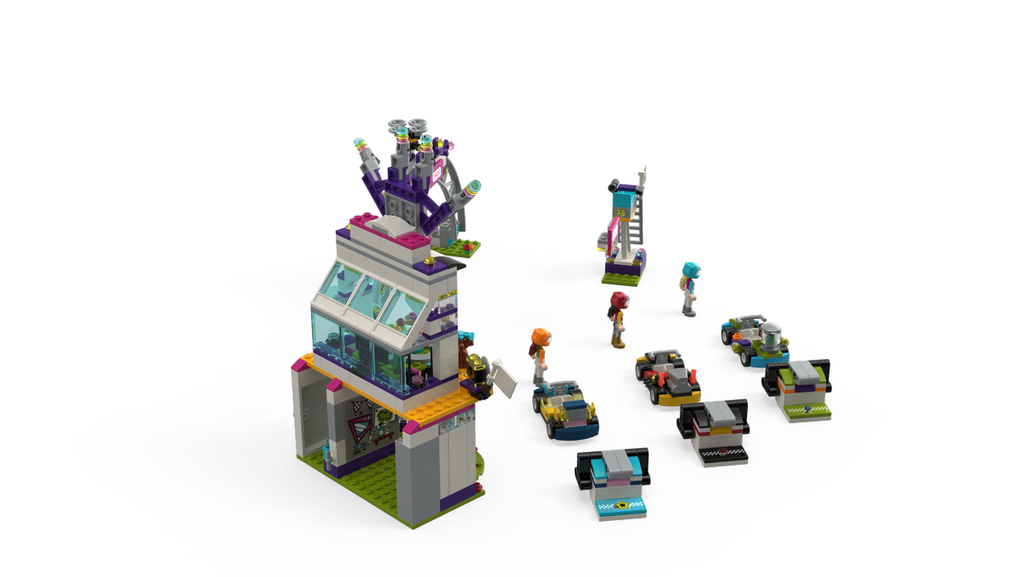 Lego friends 41352 2024 the big race day