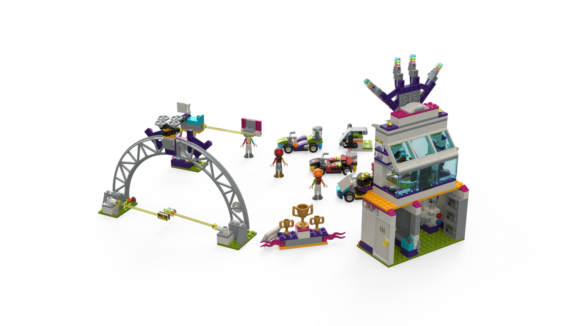 Lego friends race discount track