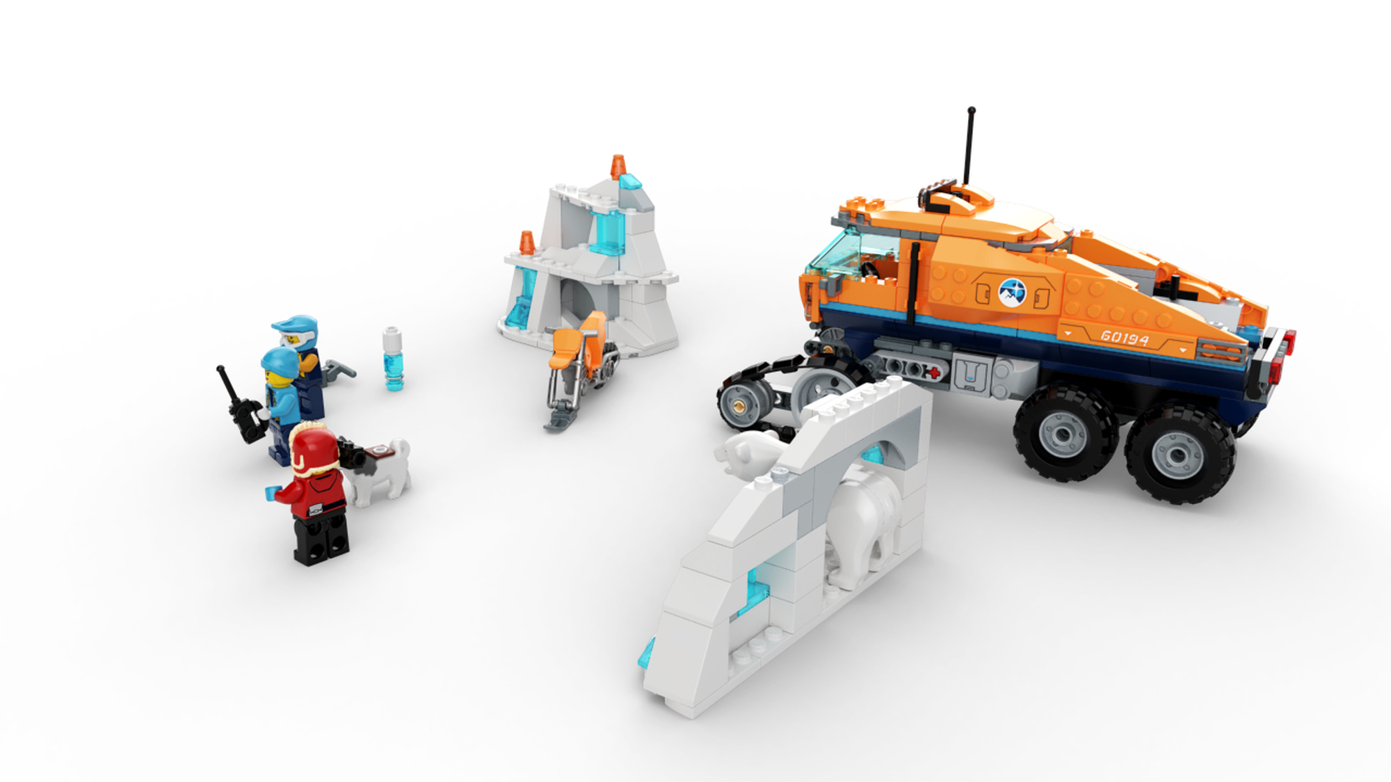LEGO 60194 Arctic Scout Truck 5702016109474 City | LEGO | - LEGO en DUPLO specialist