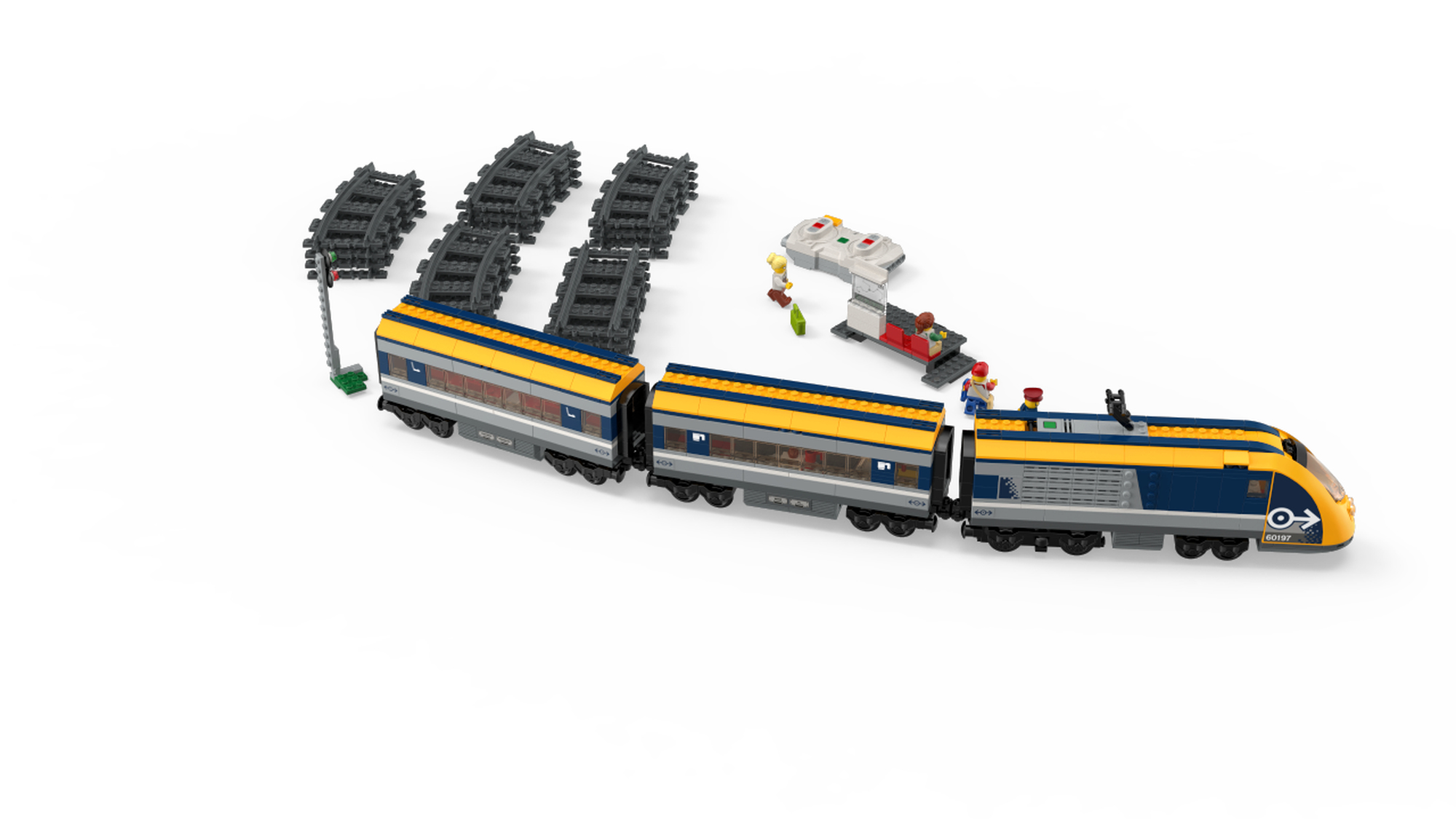 Remote Control 60197 Lego City Passenger Train LEGO City