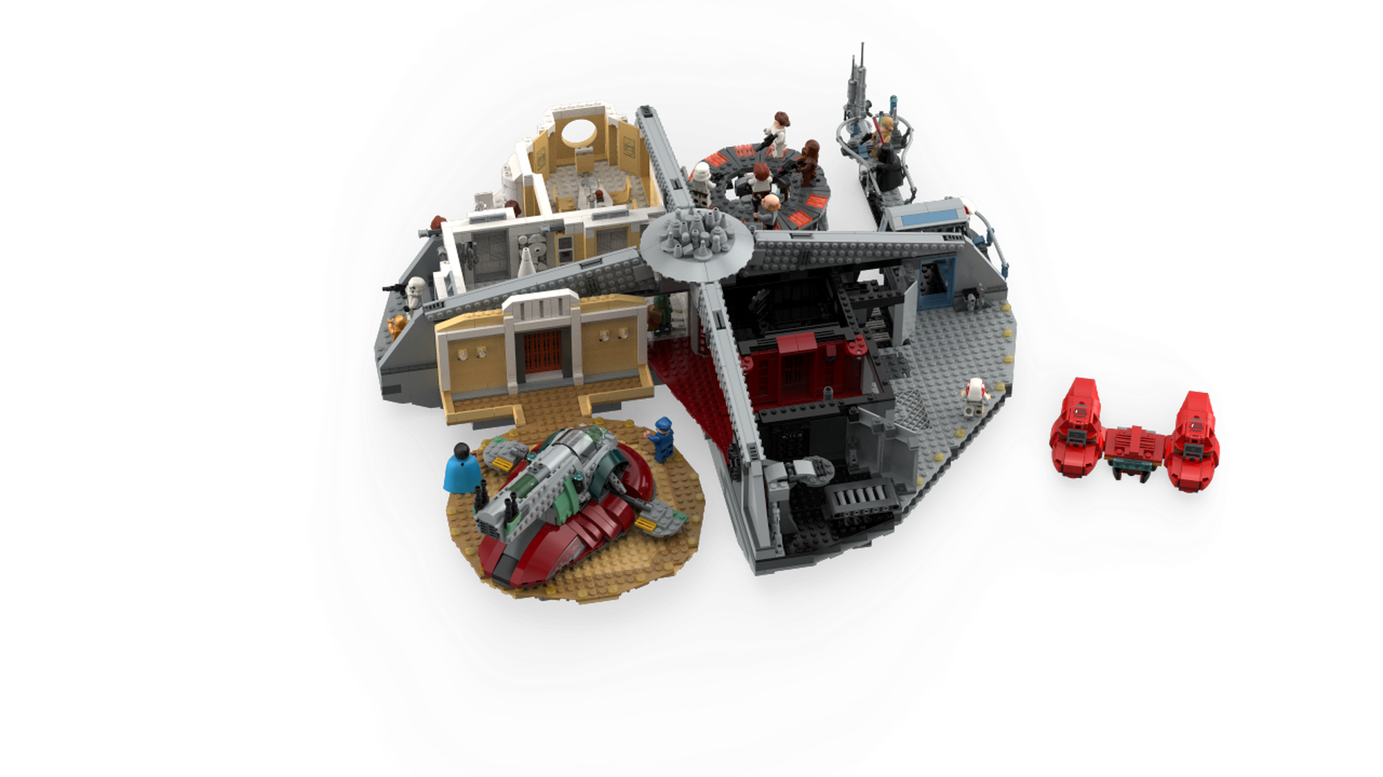 Master Builder Betrayal On Bespin Lego LEGO 75222 Betrayal At Cloud City  5702016111200 BRICKshop