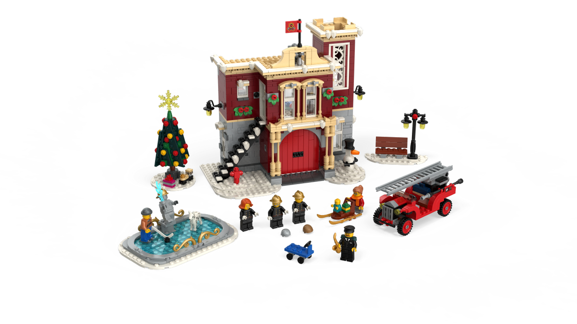 Lego Parts Lego Winter Village 2020 LEGO MOC Little Winter Church