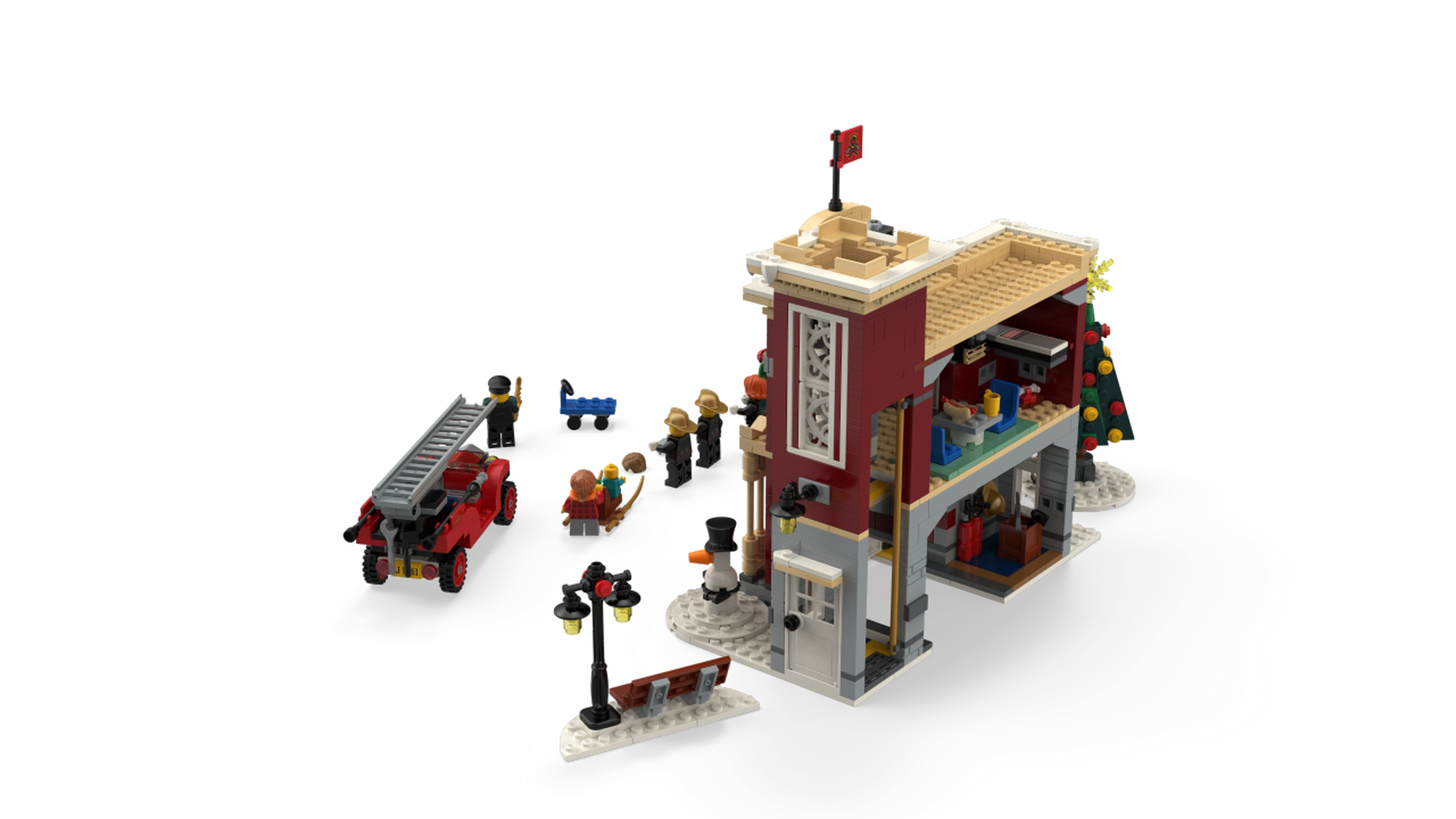 10263 - Creator Caserma Pompieri invernale by Lego