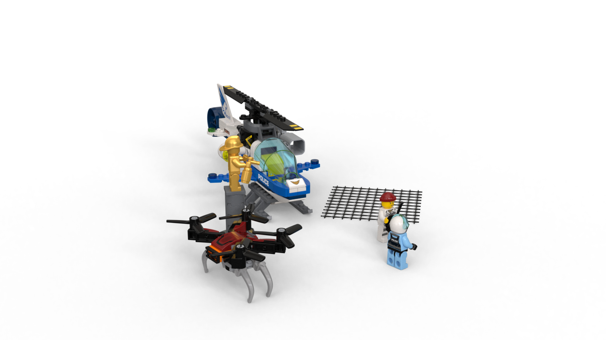 Lego sky outlet police drone chase