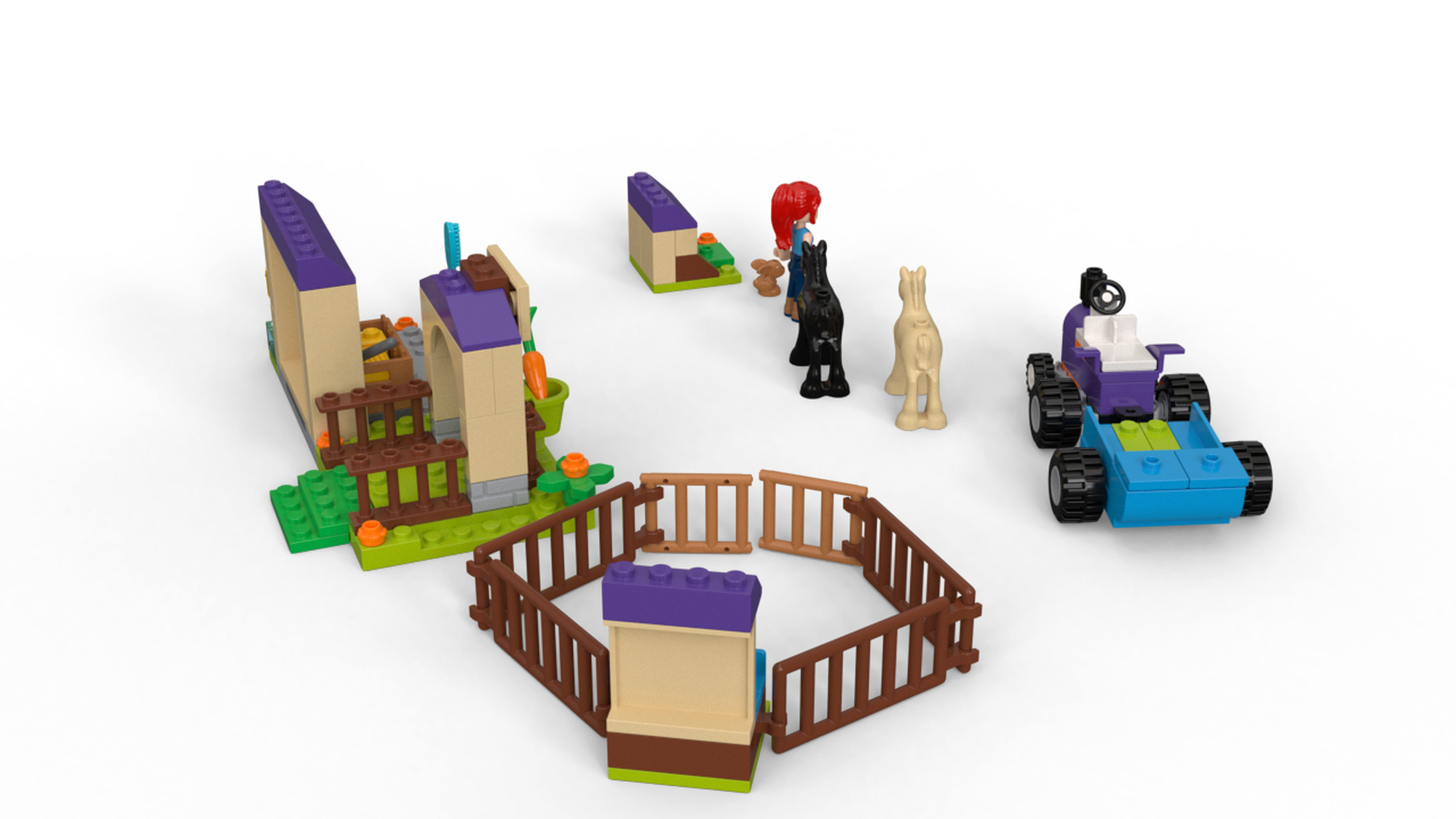 Lego Horse Stable Lego Foal LEGO 41361 Mia's Foal Stole - Main Image