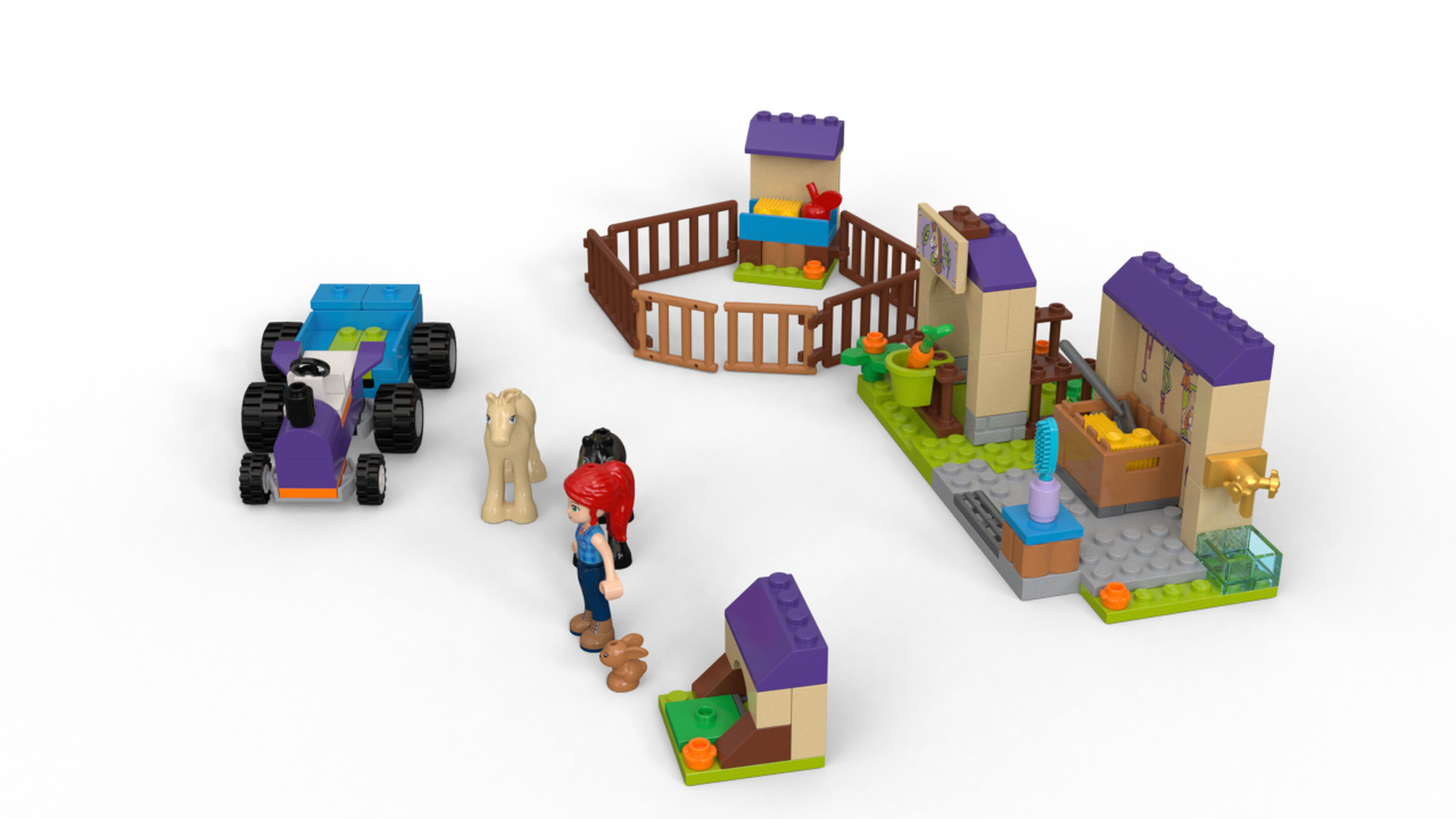 Lego friends mia's foal stable online