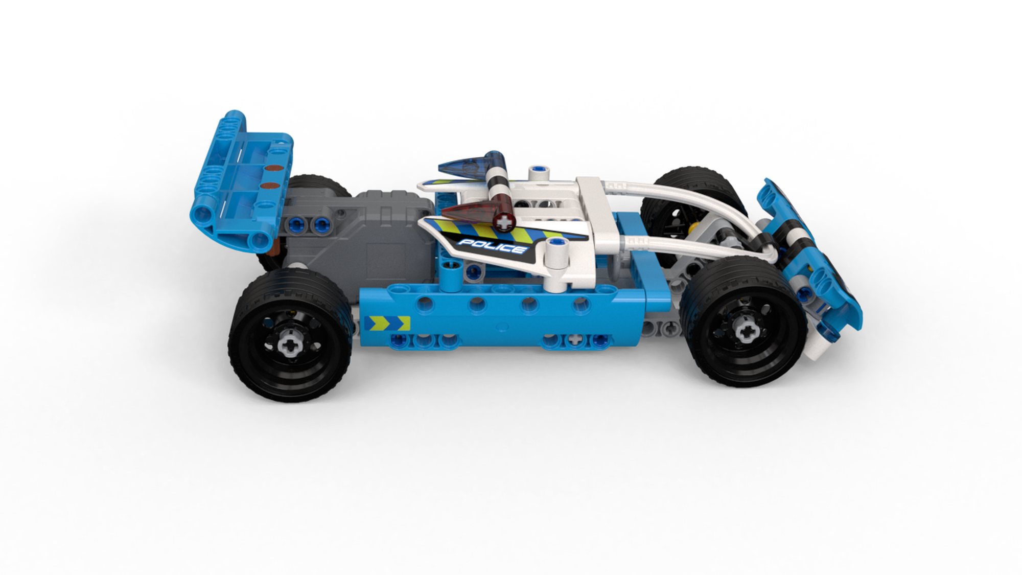 police pursuit lego combinable instructions 42090