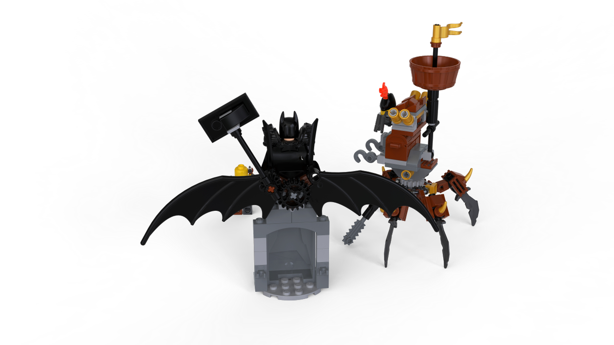 LEGO The LEGO Movie 2 Battle-Ready Batman & MetalBeard Set 70836