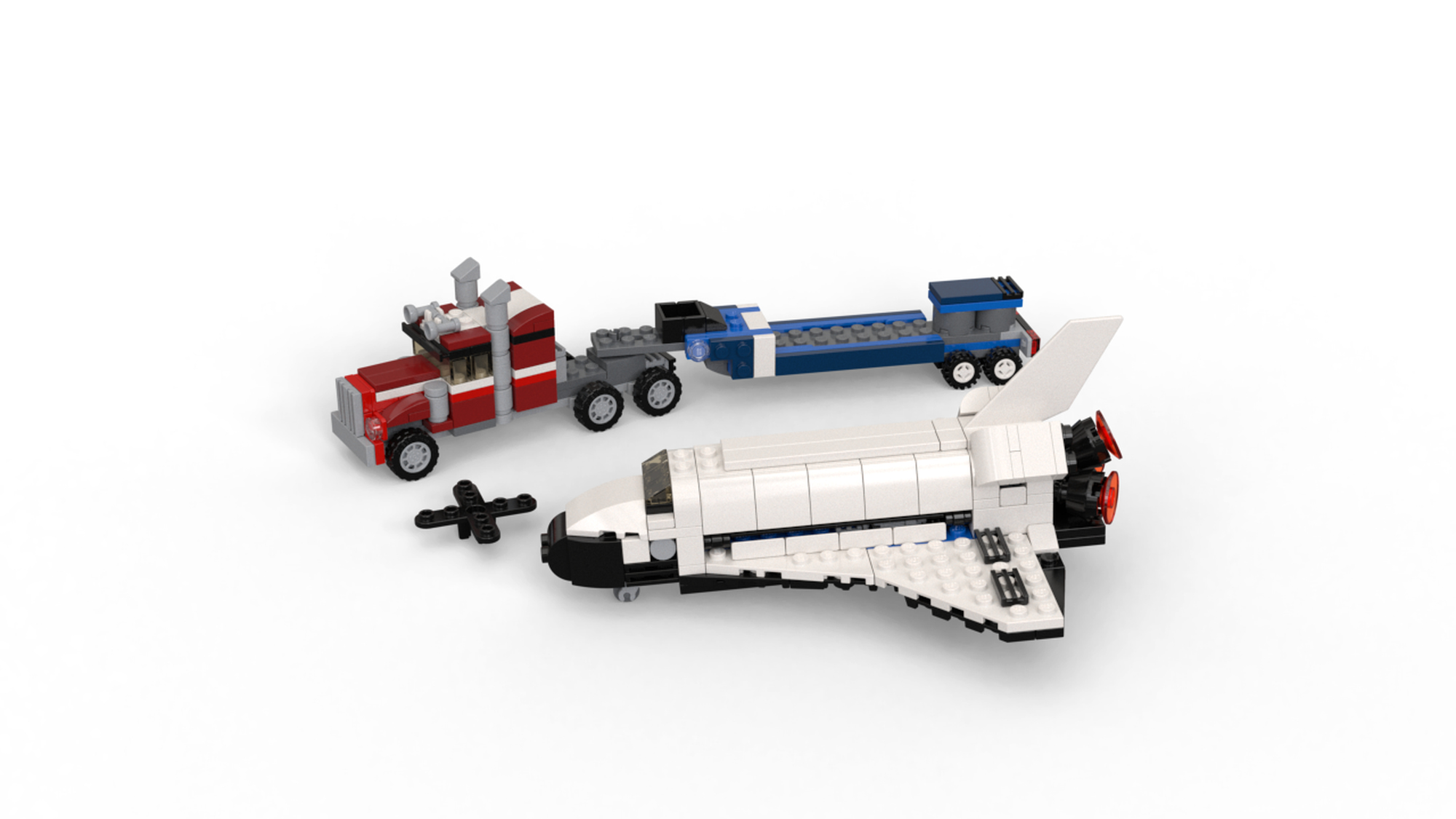 LEGO 31091 Shuttle Transporter 5702016367867 LEGO Creator