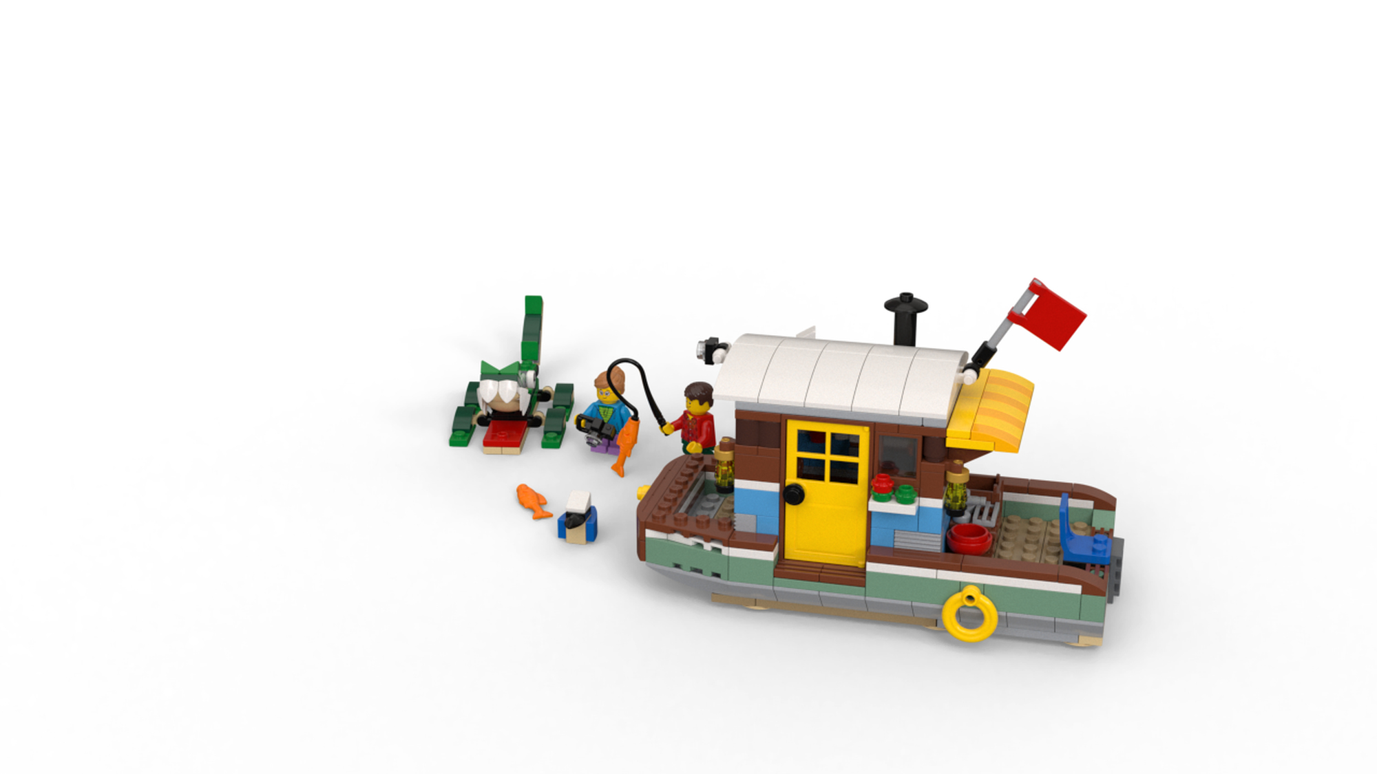 LEGO 31093 Riverside Houseboat 5702016367874 LEGO Creator LEGO BRICKshop LEGO en DUPLO specialist