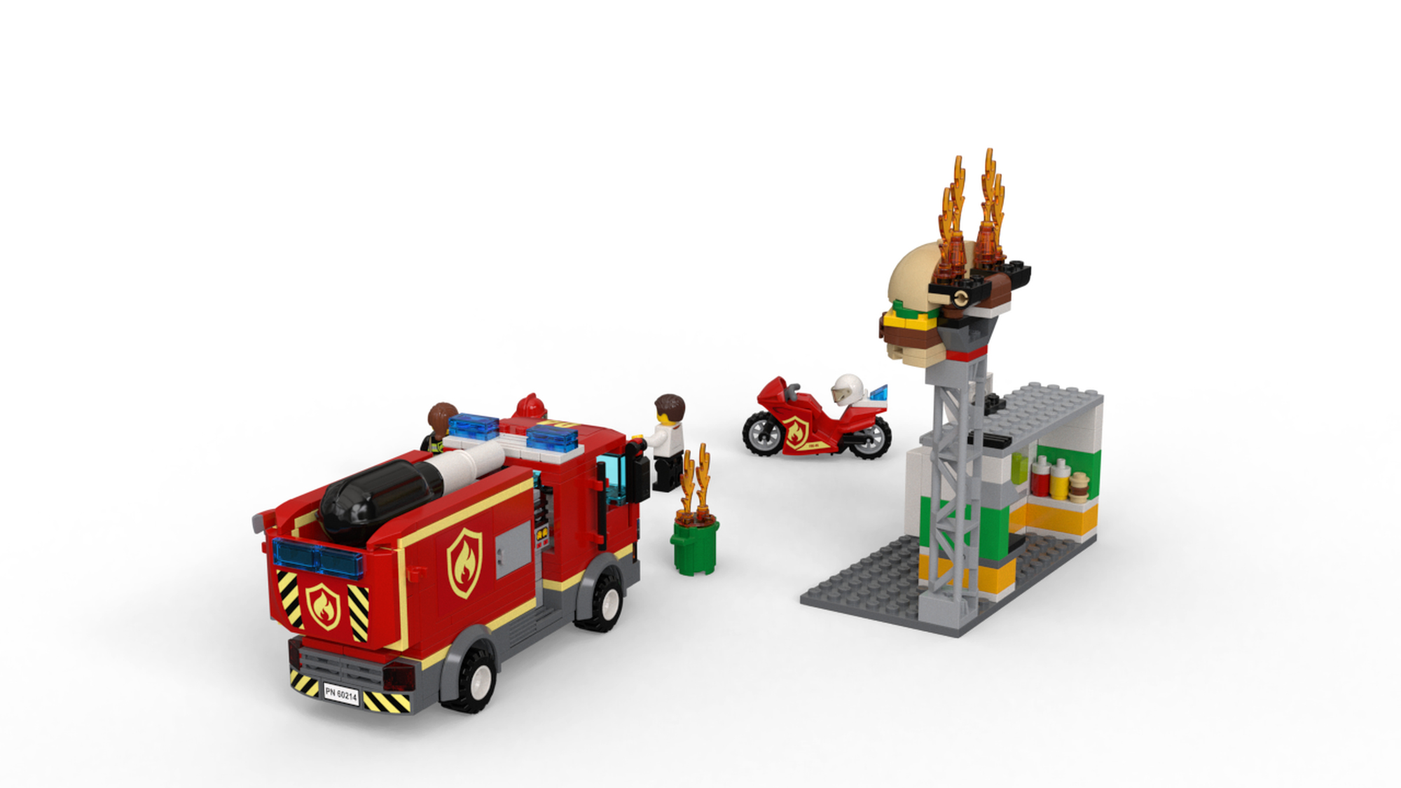 LEGO 60214 Fire at the Burger Restaurant 5702016369267