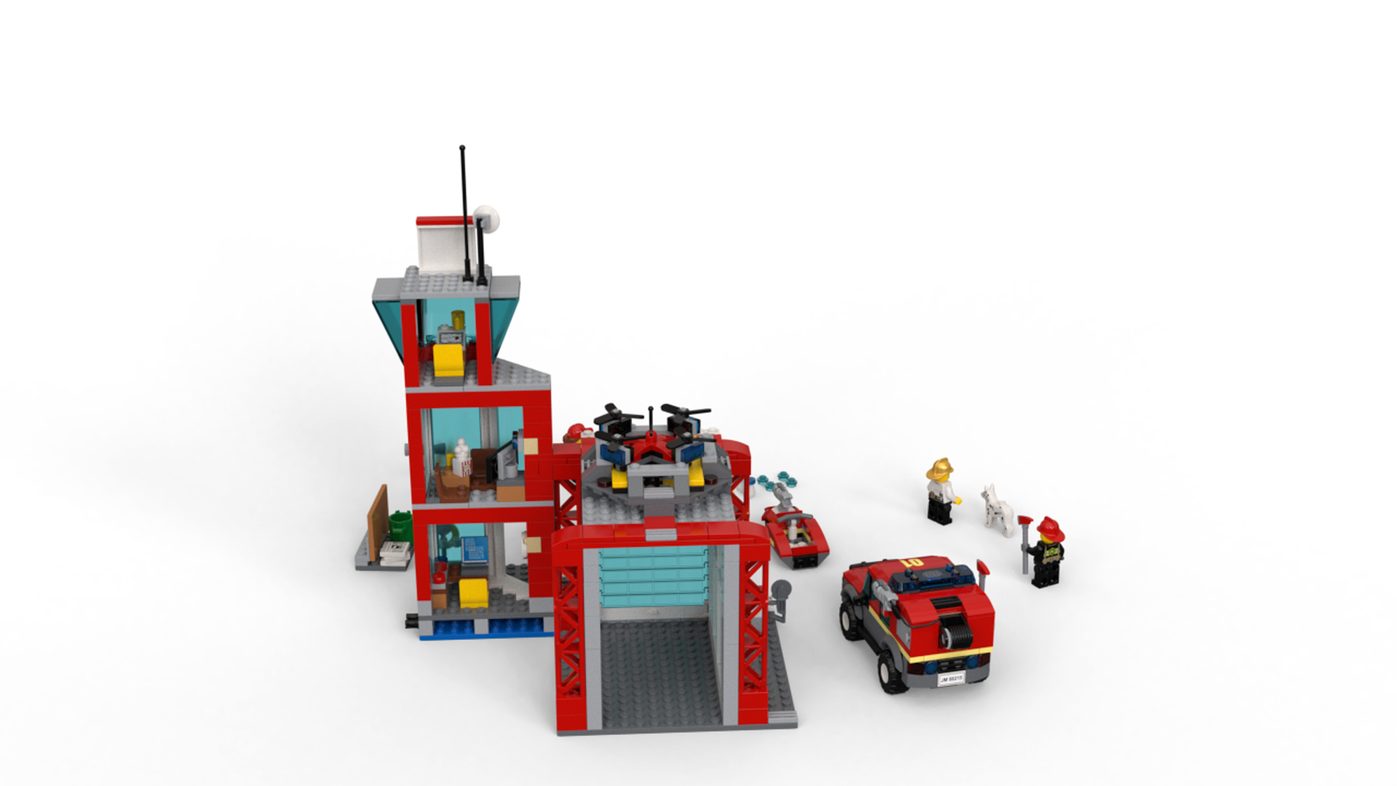 LEGO 60215 Fire Station 5702016369373 BRICKshop LEGO en