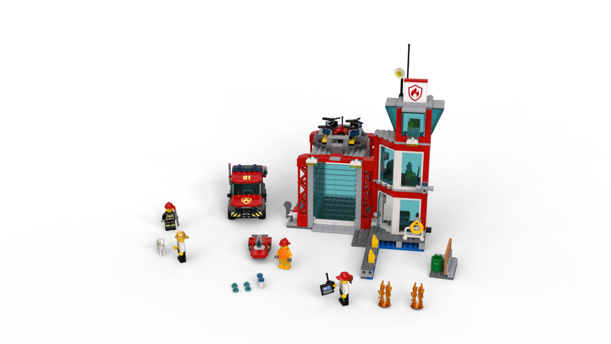 LEGO 60215 Fire Station 5702016369373 BRICKshop LEGO en