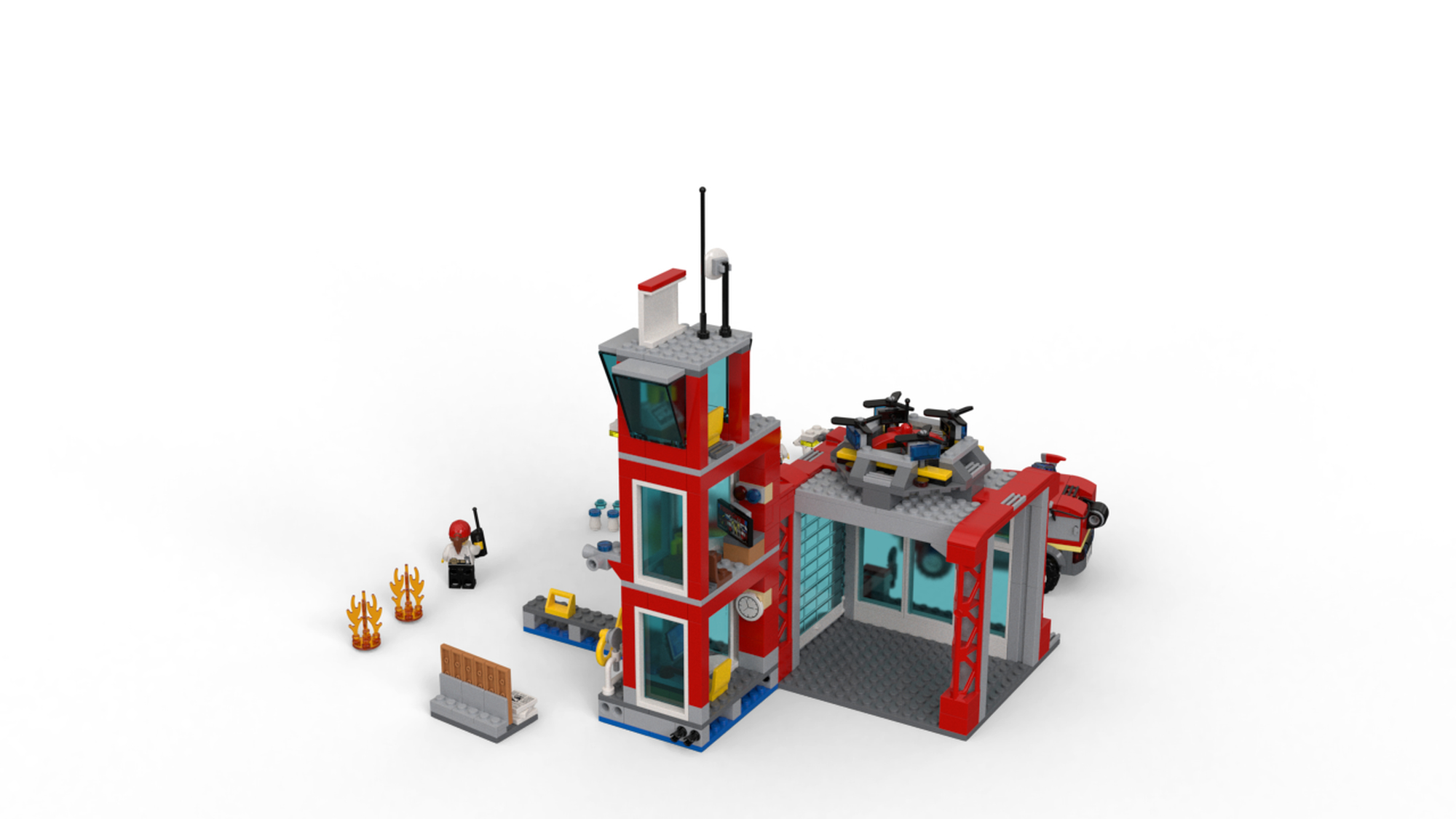 LEGO 60215 Fire Station 5702016369373 BRICKshop LEGO en
