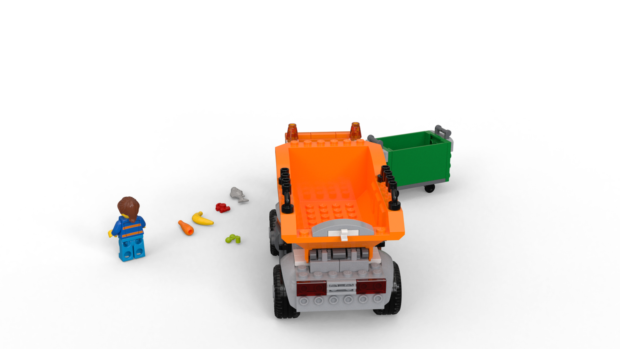 KNOKKE LEGO LE CAMION POUBELLE 60220 Lego 5702016369526 JEUX Jeux de  construction - Librairie Filigranes