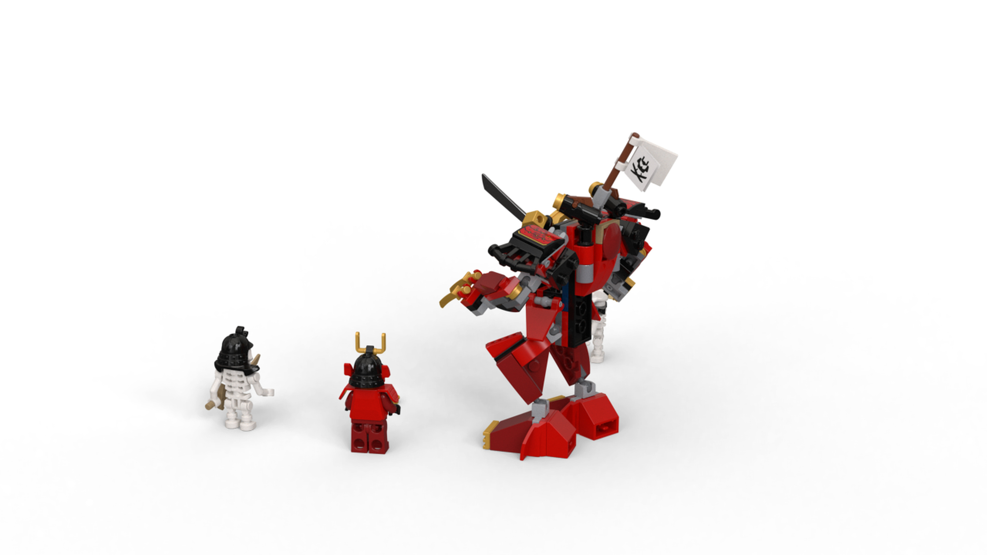 LEGO 70665 The Samurai Mech | 5702016367355 | BRICKshop - LEGO en
