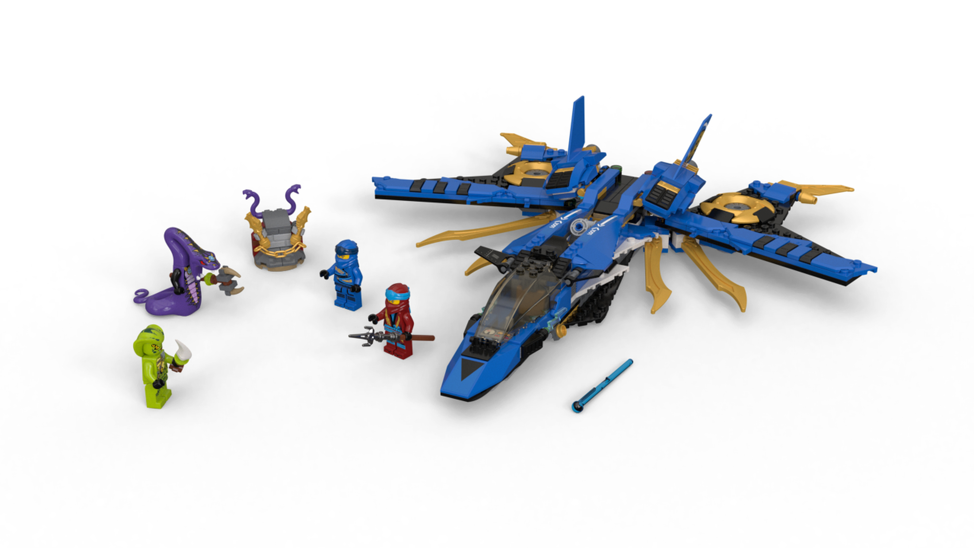 Lego Ninjago Sets Jay's Storm Fighter Lego Set Lego Jay'