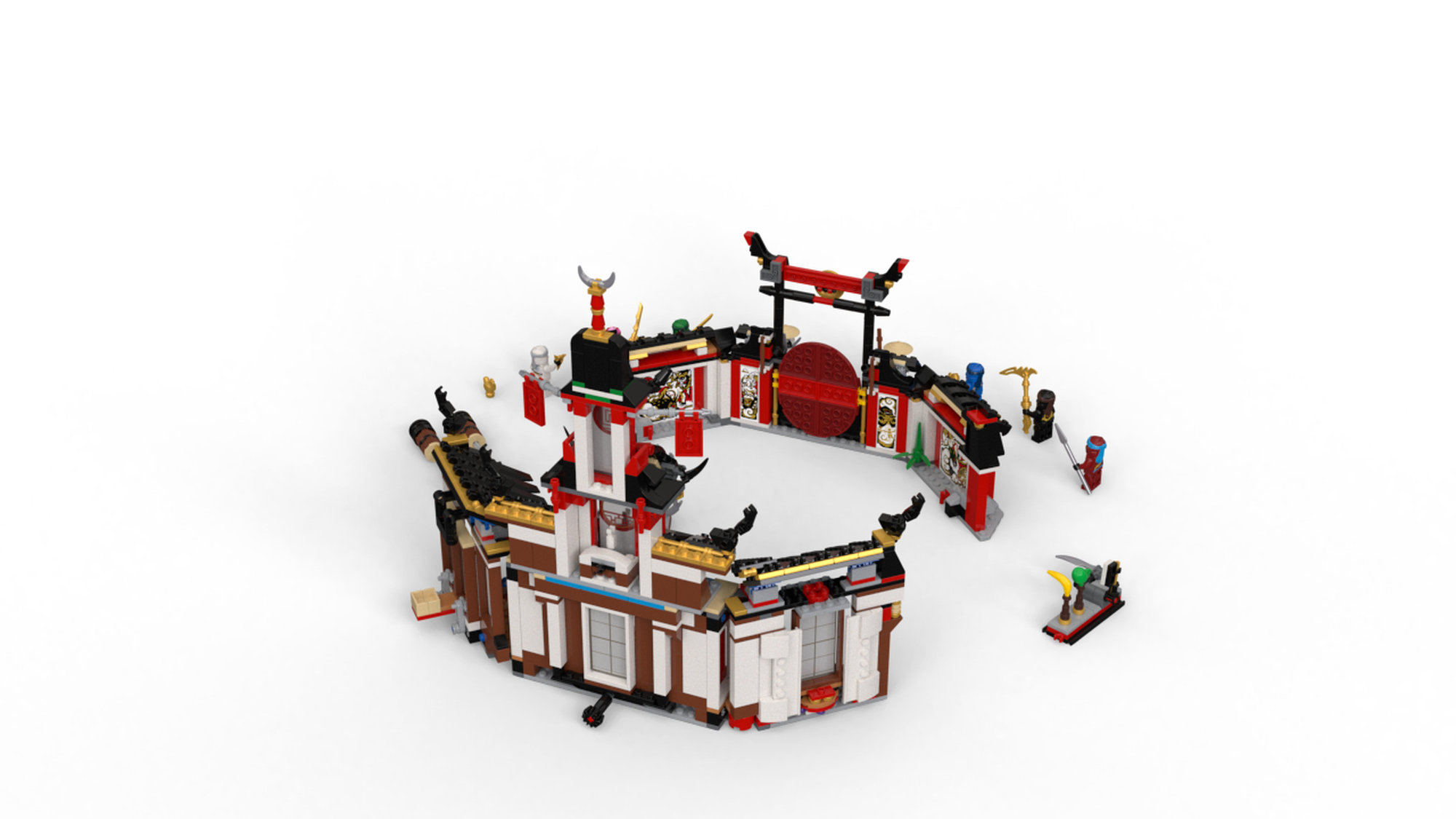 Ninjago Monastery Of Spinjitzu 70670 Lego 70670 Instructions LEGO