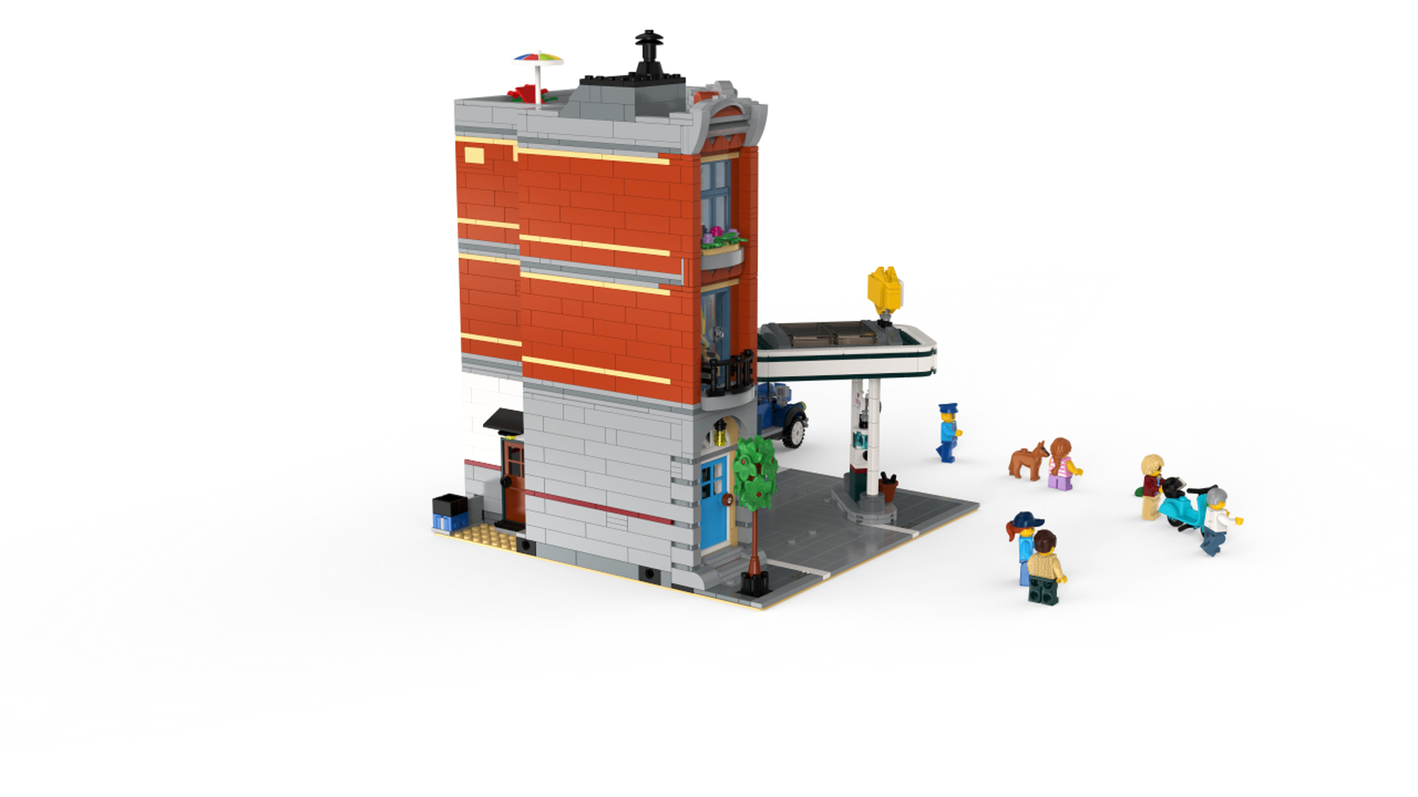 LEGO 10264 Corner Garage 5702016368253 BRICKshop LEGO en DUPLO specialist