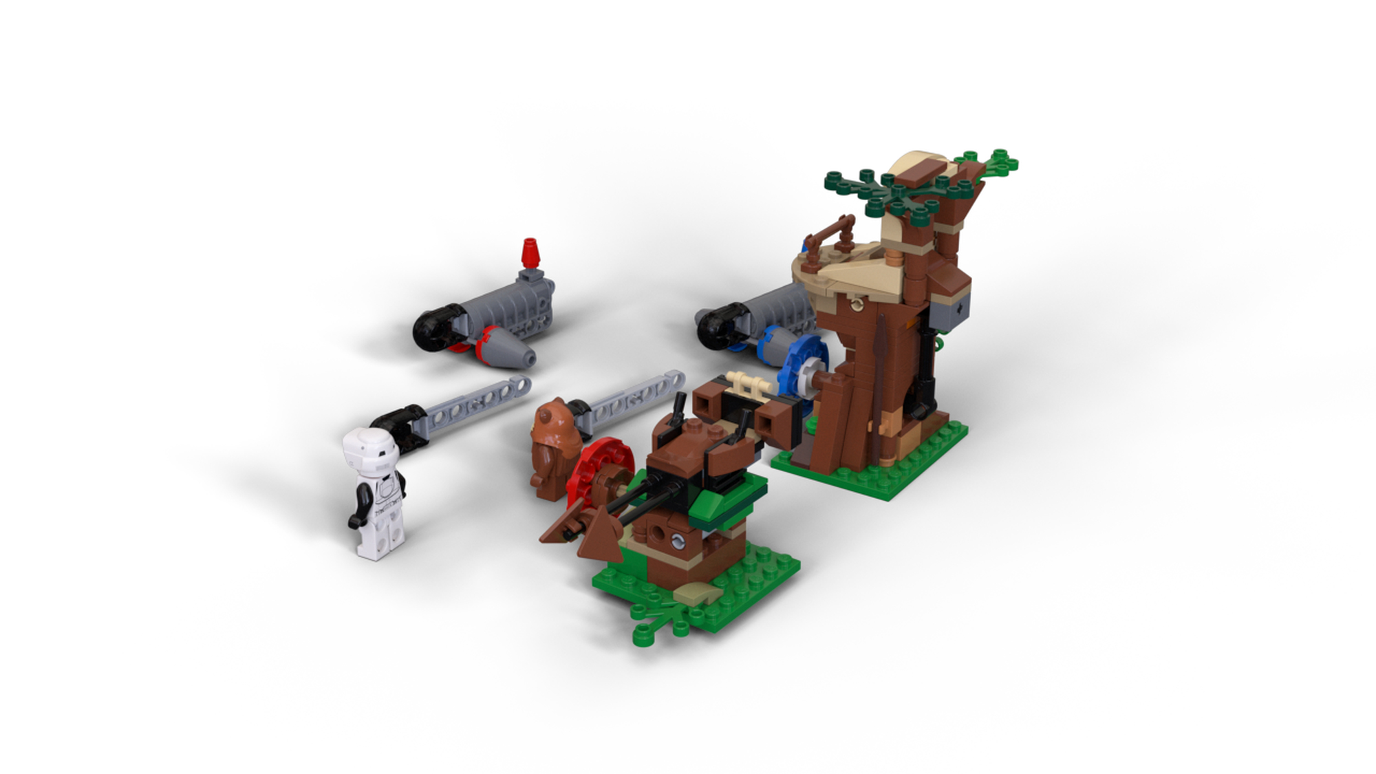 Lego star wars action battle endor orders assault