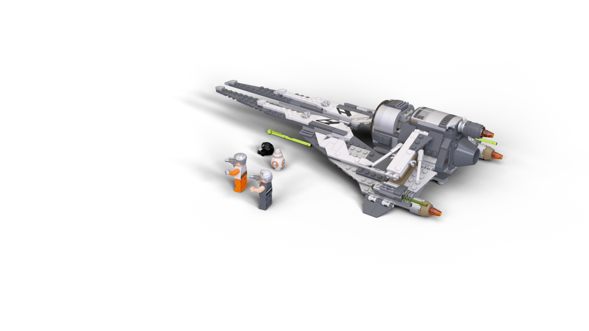 Alternate Build Lego Resistance B Wing 378Pcs MOC Spaceship NEW