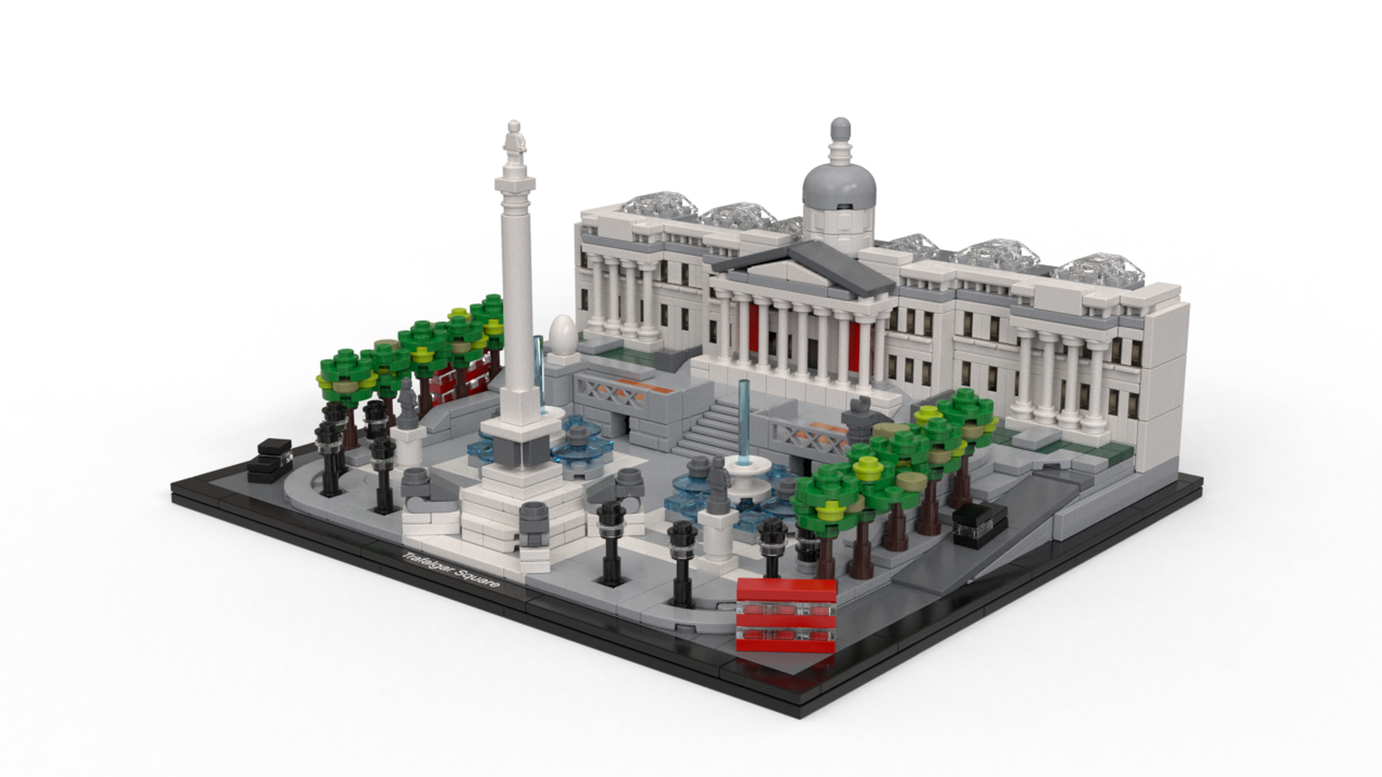 LEGO Architecture Trafalgar Square, Kit di Modellismo Creativo, Idea  Regalo, Costruzioni per Adulti e Bambini di 12+ Anni, 21045