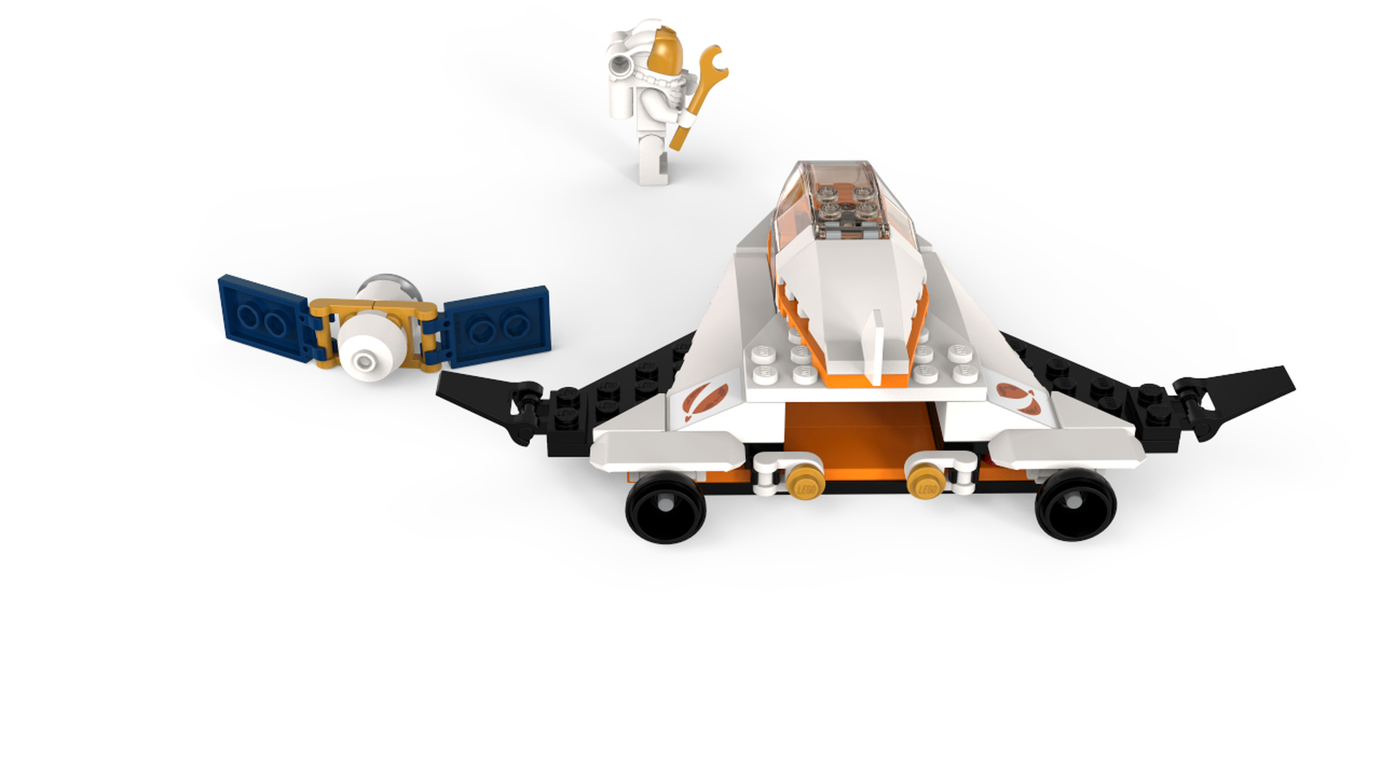 LEGO 60224 Satallite Service Mission 5702016369946 BRICKshop LEGO en DUPLO specialist