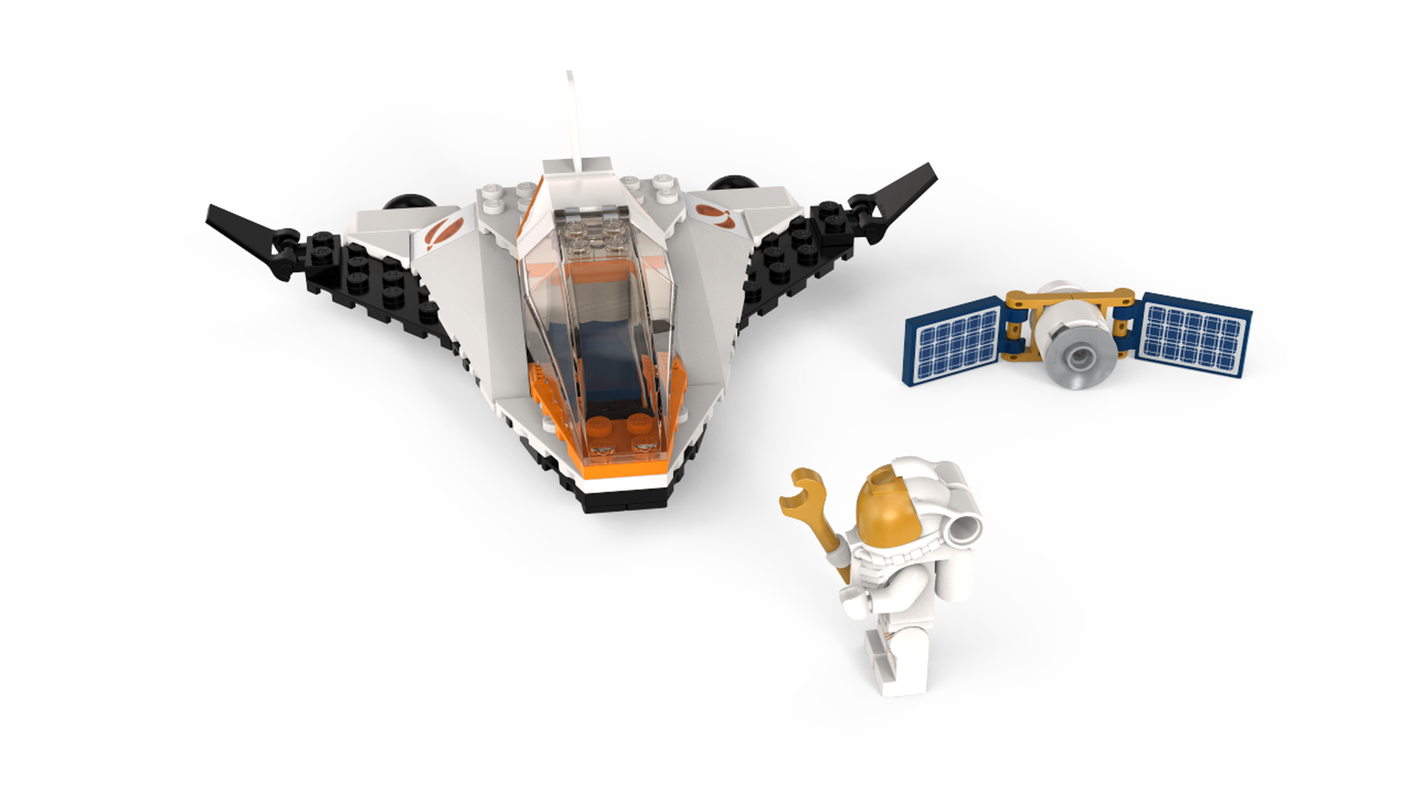 Lego Toy Lego City Satellite Service Mission 60224 Lego Set 60224