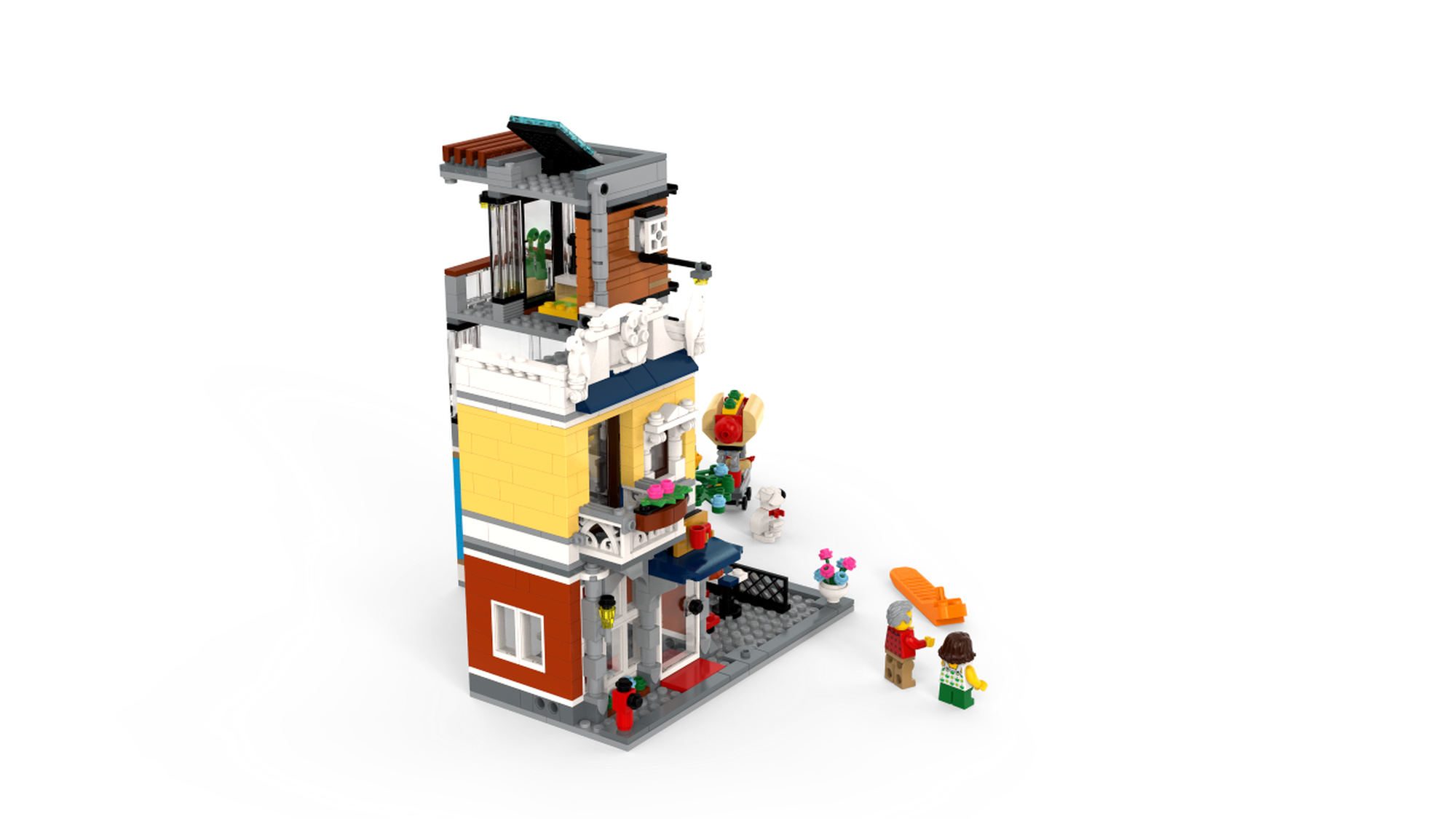 Cafe Lego Creator Town House Lego Moc Lego Creator 31097 31097