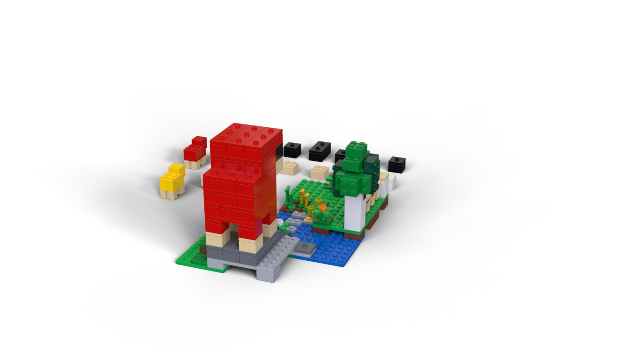 Lego minecraft the wool farm online instructions