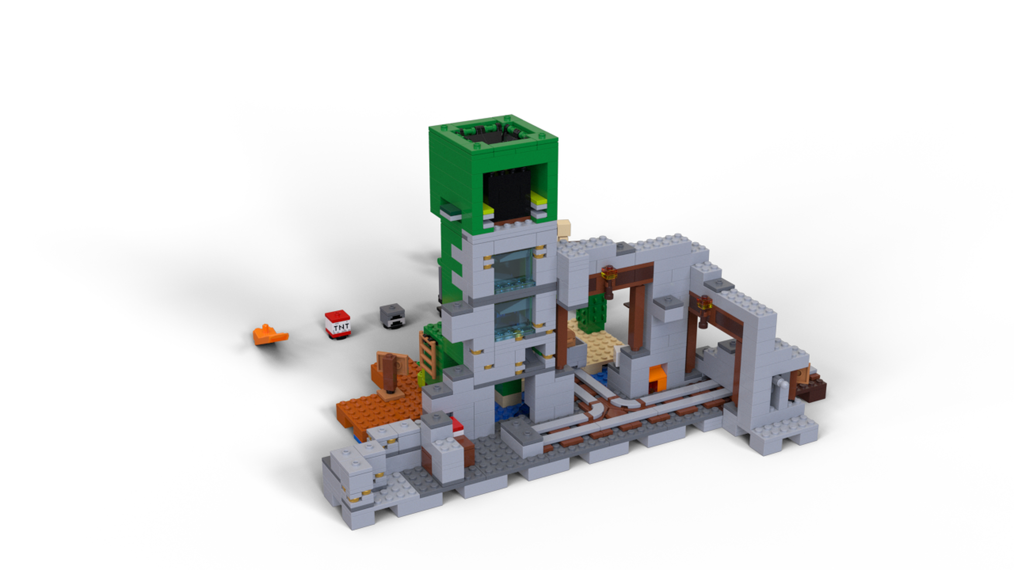 Minecraft Sets 21155 Minecraft LEGO 21155 The Creeper Mine