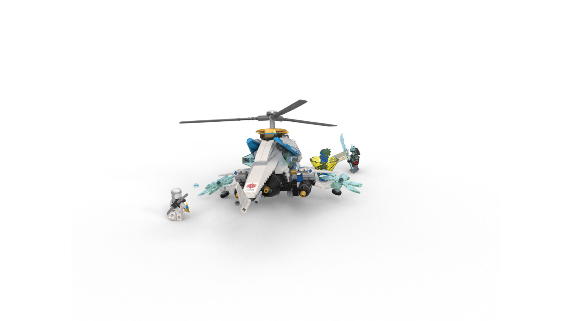 Ninjago lego online helicopter