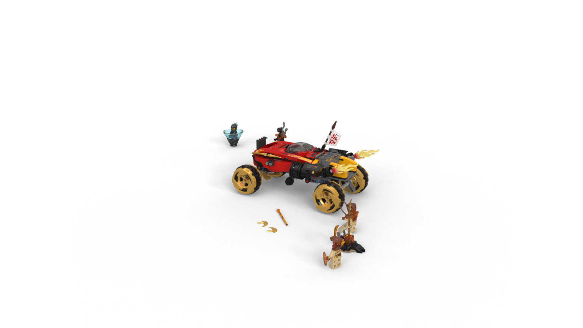 Katana 4x4 70675 | NINJAGO® | Official LEGO® Shop SE