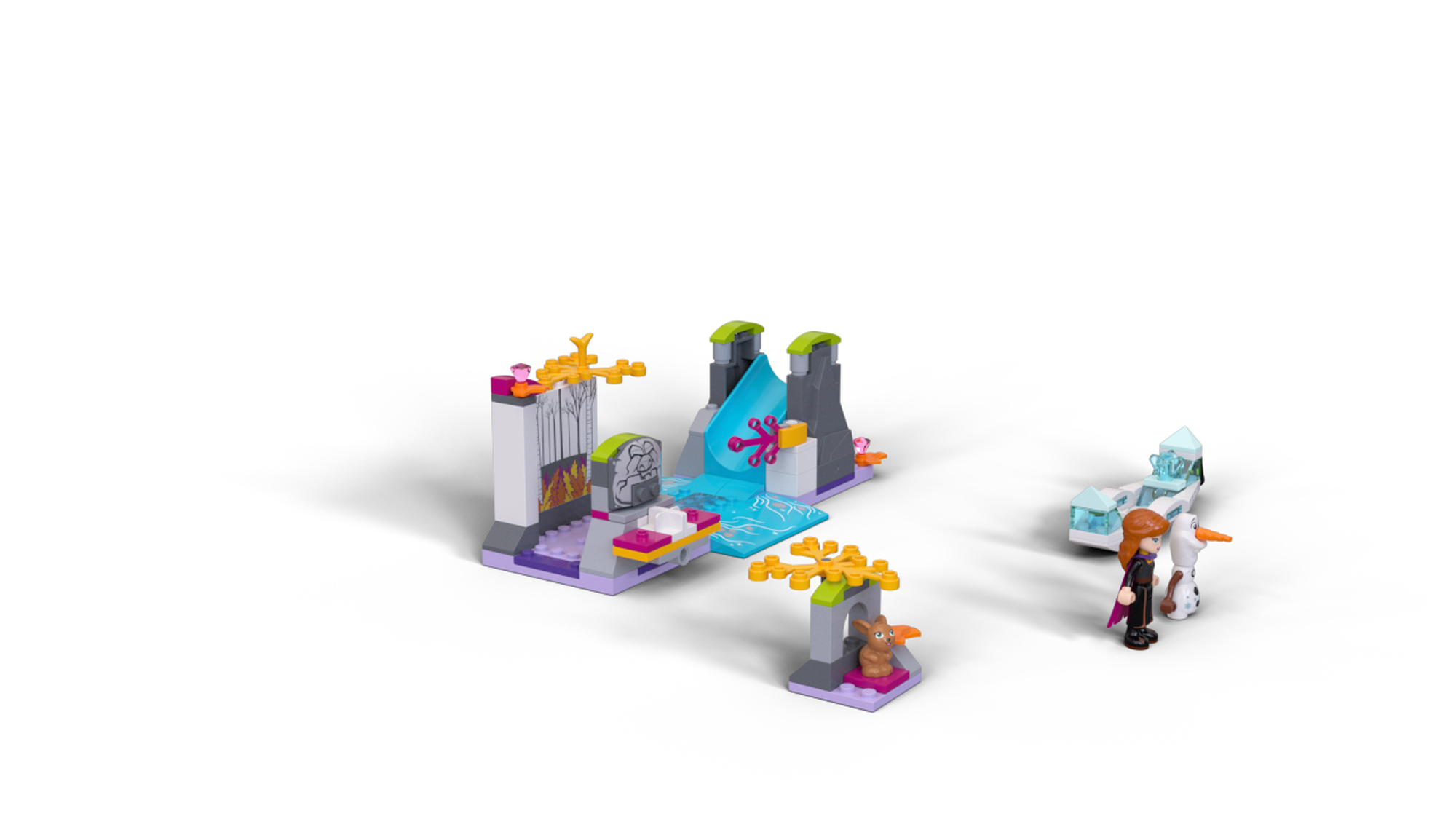 frozen 2 lego set anna's canoe instructions