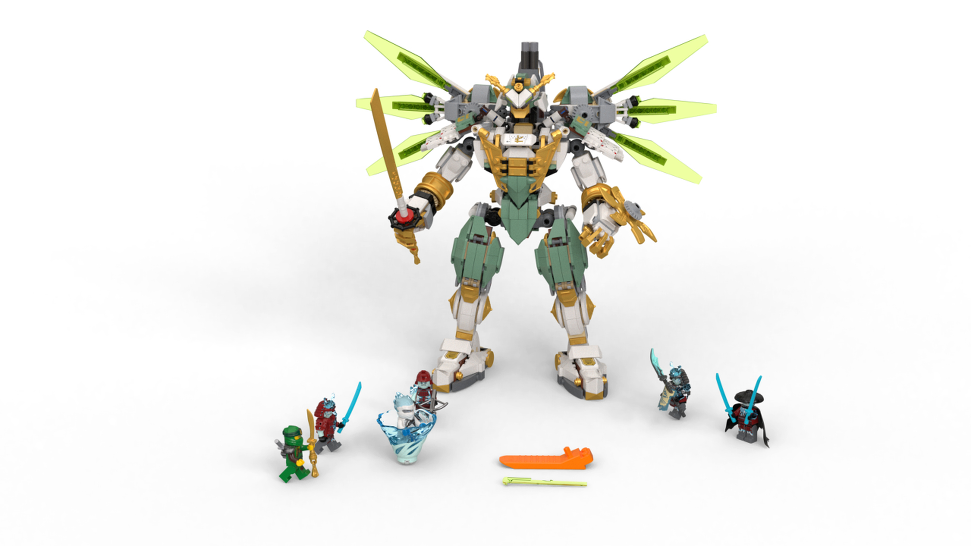 Lego titan mech online lloyd