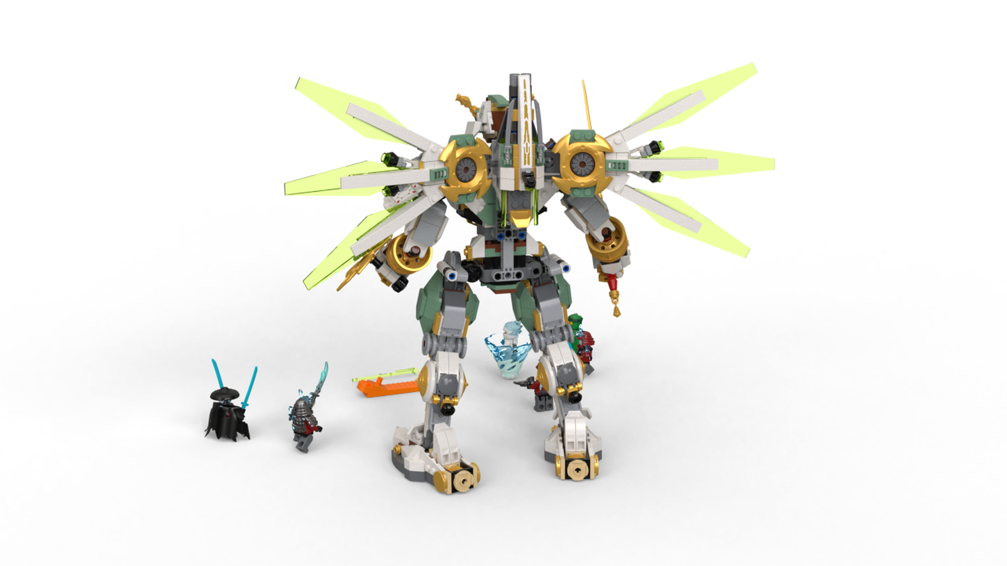 Lego ninjago lloyd's titan mech online ninja toy building kit 70676