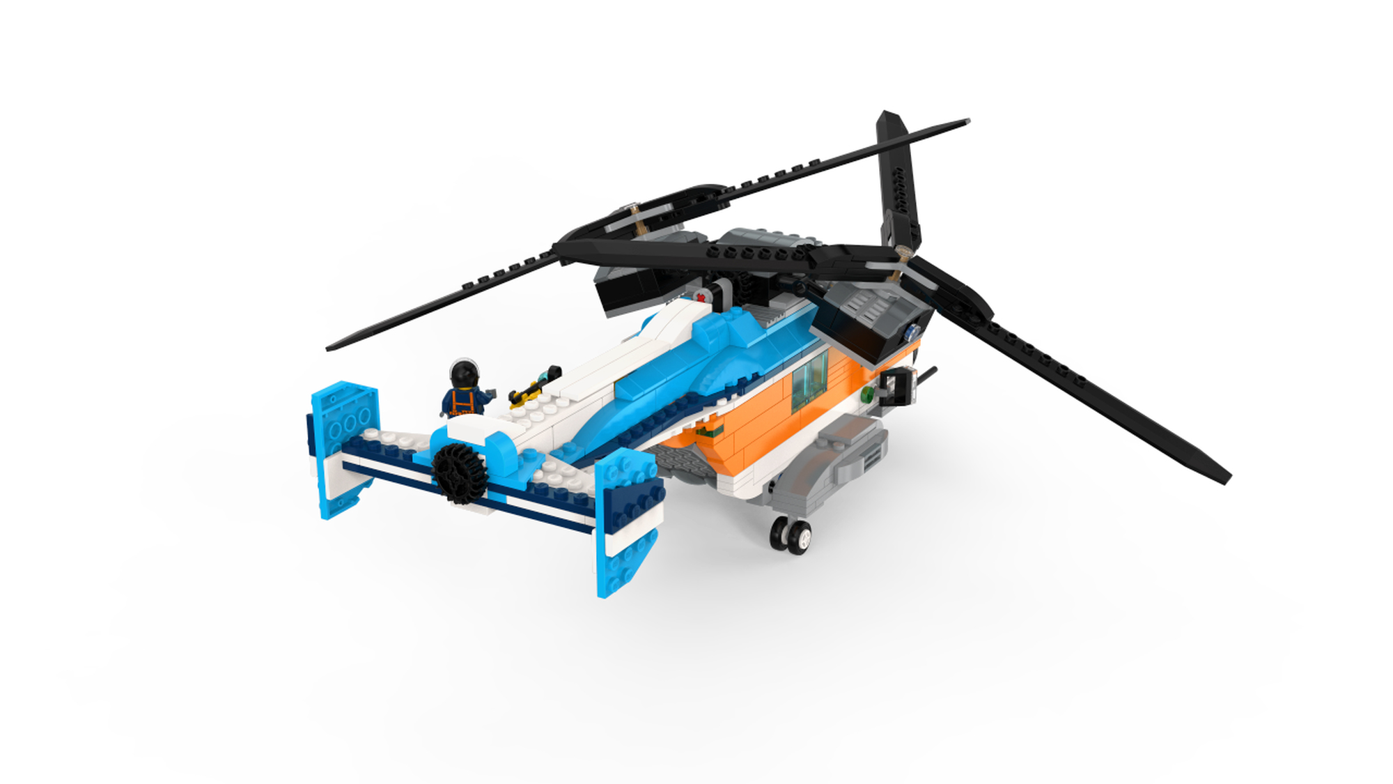 LEGO 31096 Twin-Rotor Helicopter 5702016367904 LEGO Creator