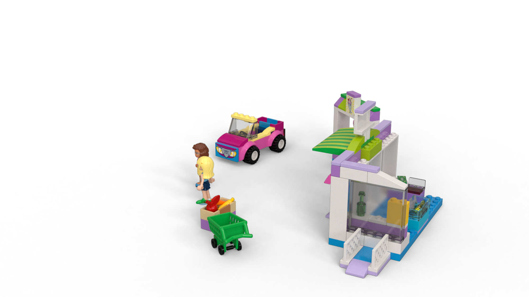 Lego friends heartlake discount city supermarket instructions