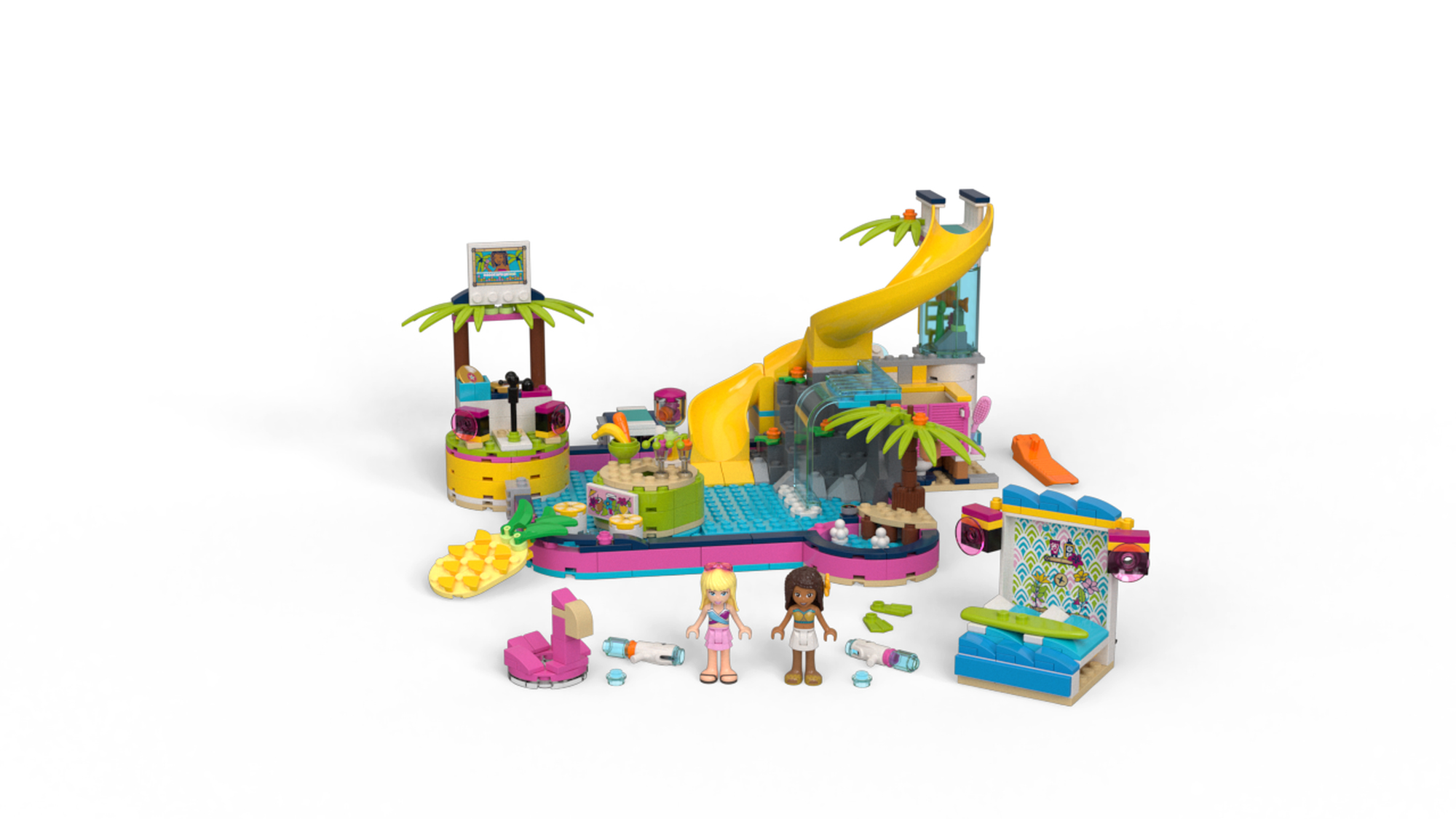 Andreas pool party online lego set