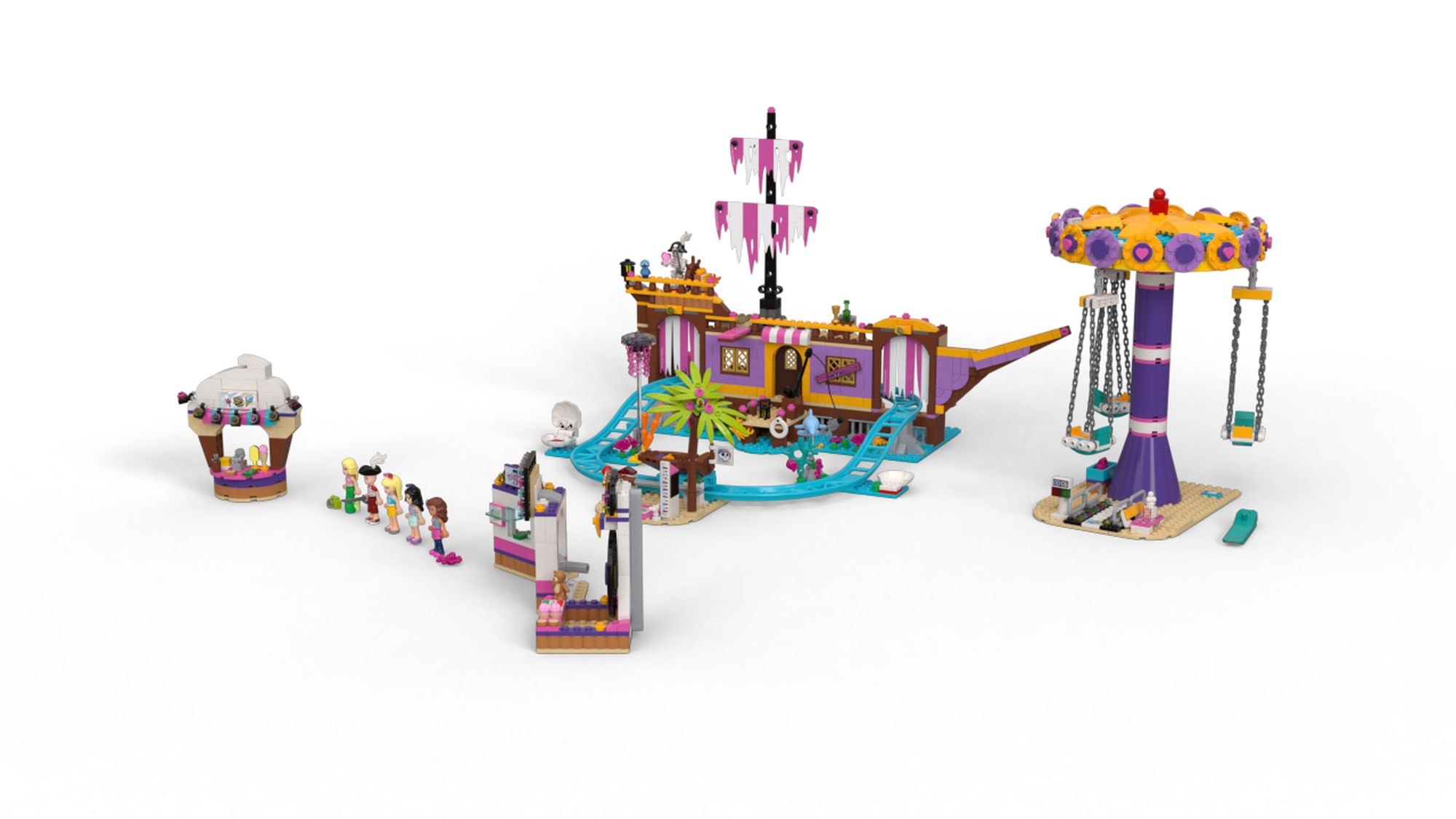 Lego Sets Lego Friends Amusement Pier Lego Friends Heartlake