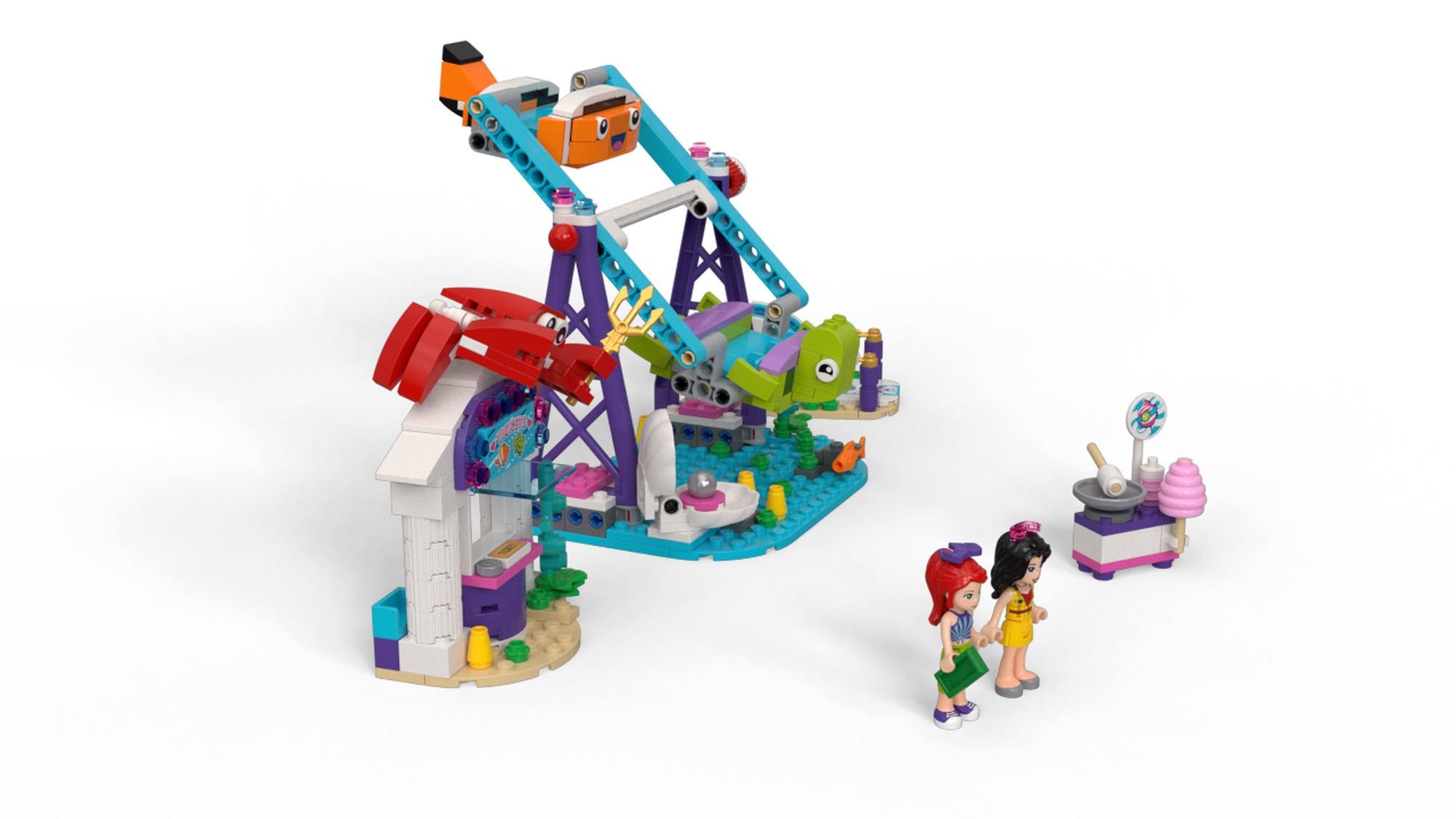 Lego Friends Lego Amusement Park Rides LEGO Friends Amusement Park