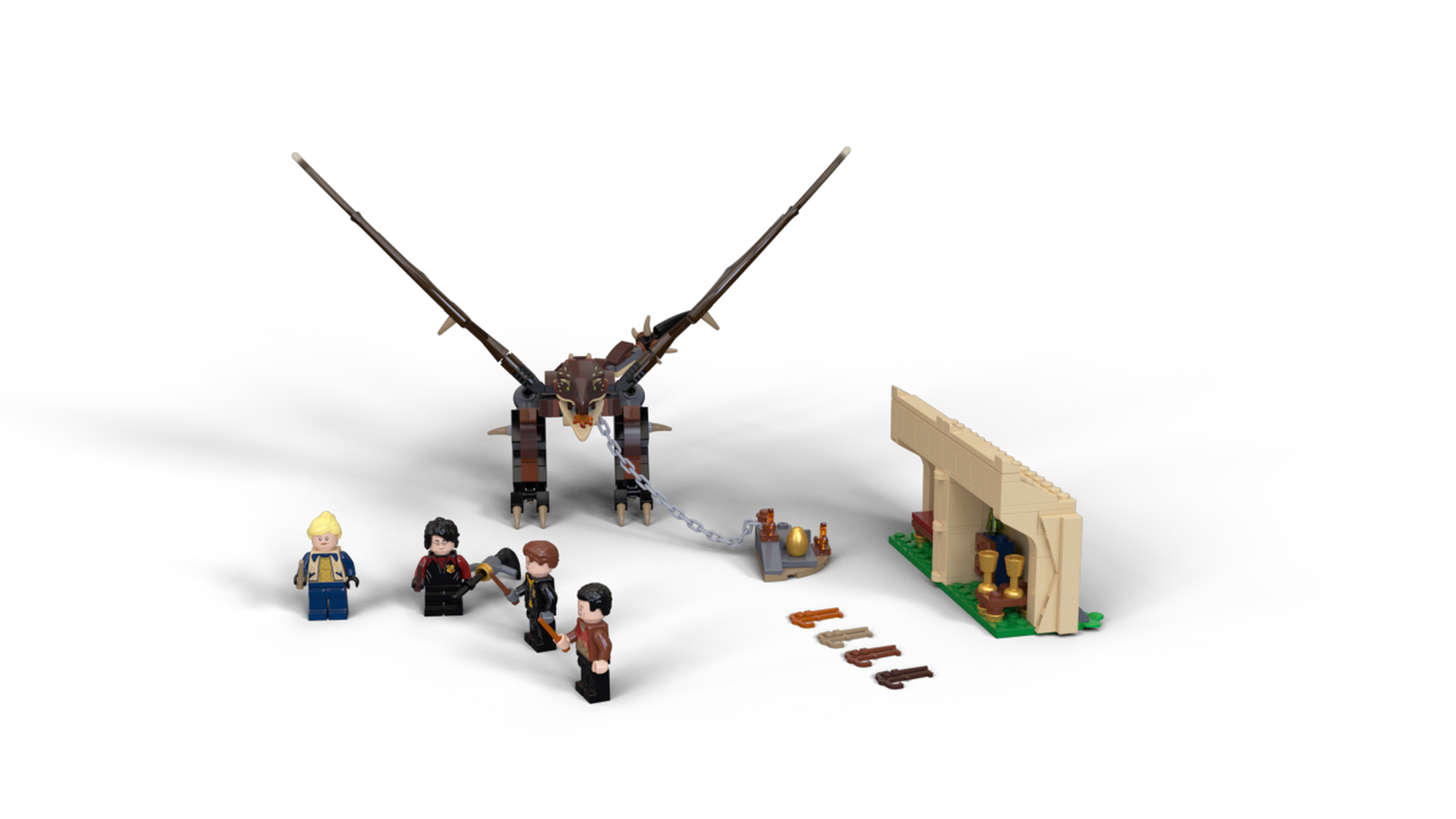 lego harry potter and the goblet of fire hungarian horntail triwizard challenge