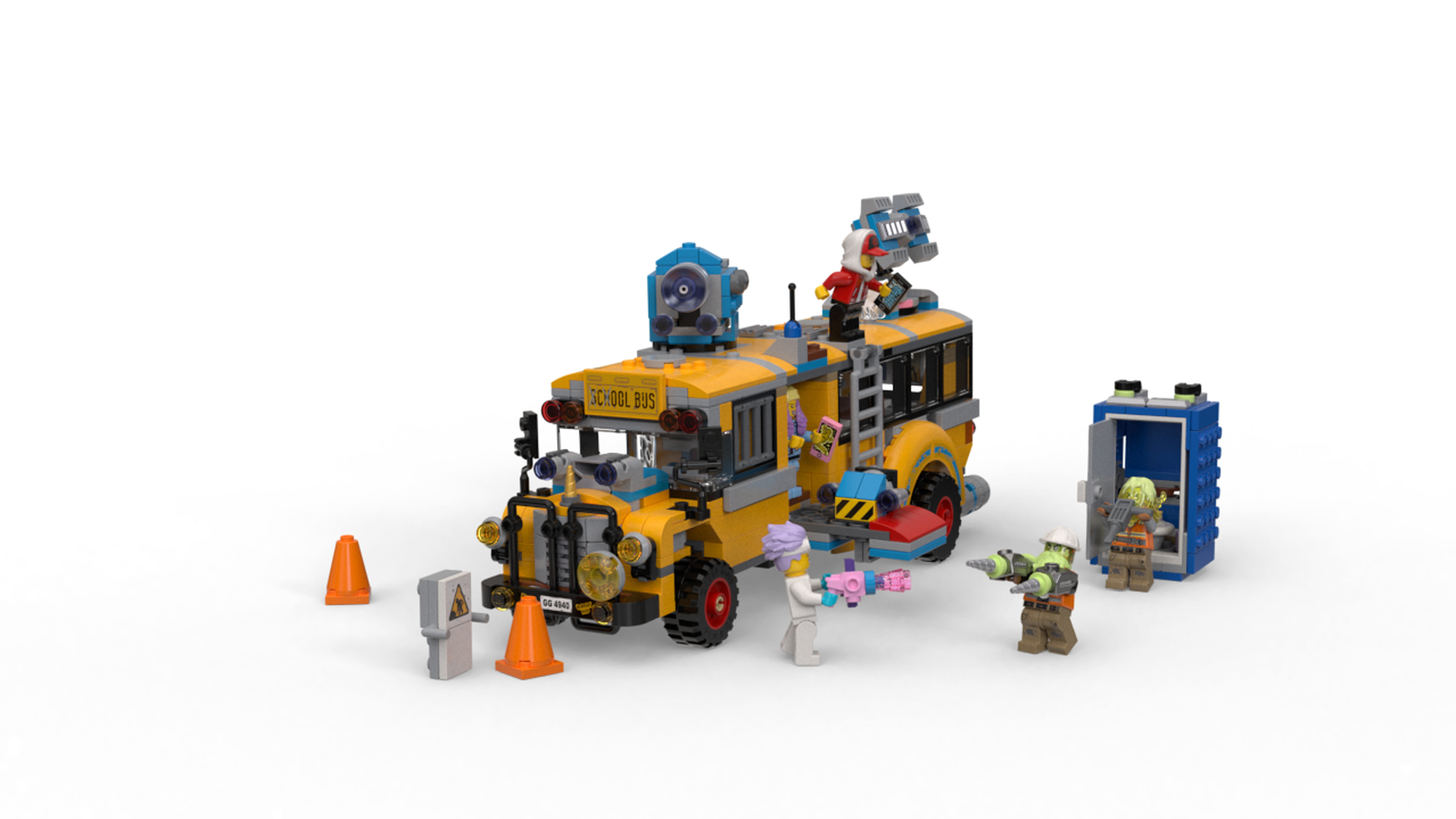 paranormal lego bus